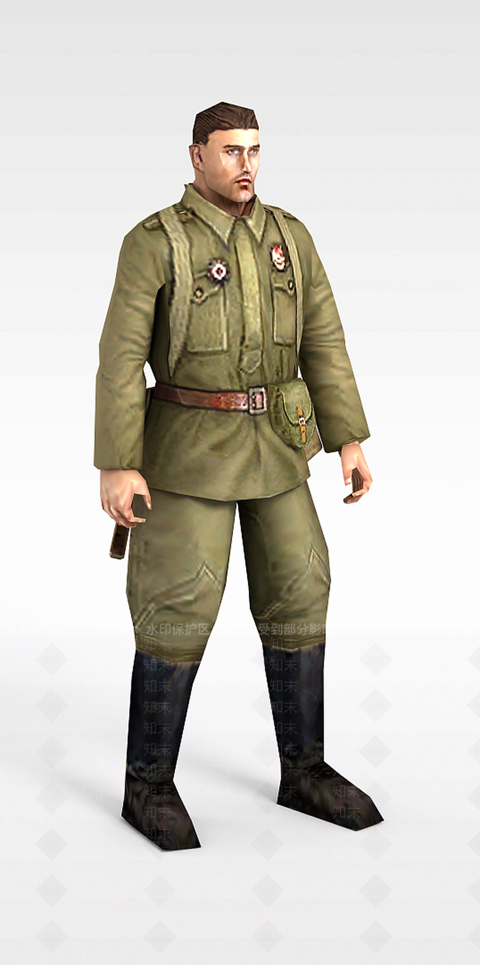 现代虚拟人物3D模型下载【ID:1199855169】