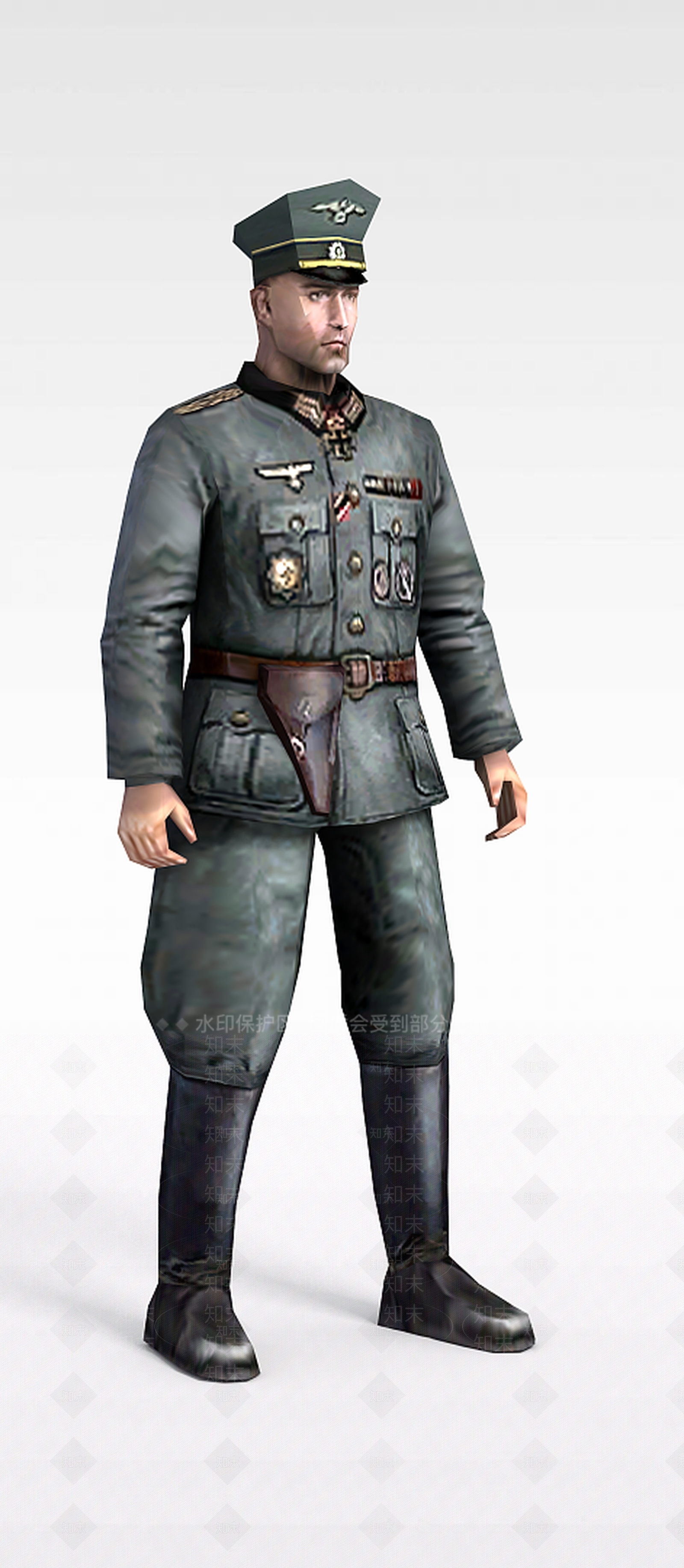 现代虚拟人物3D模型下载【ID:1199762186】
