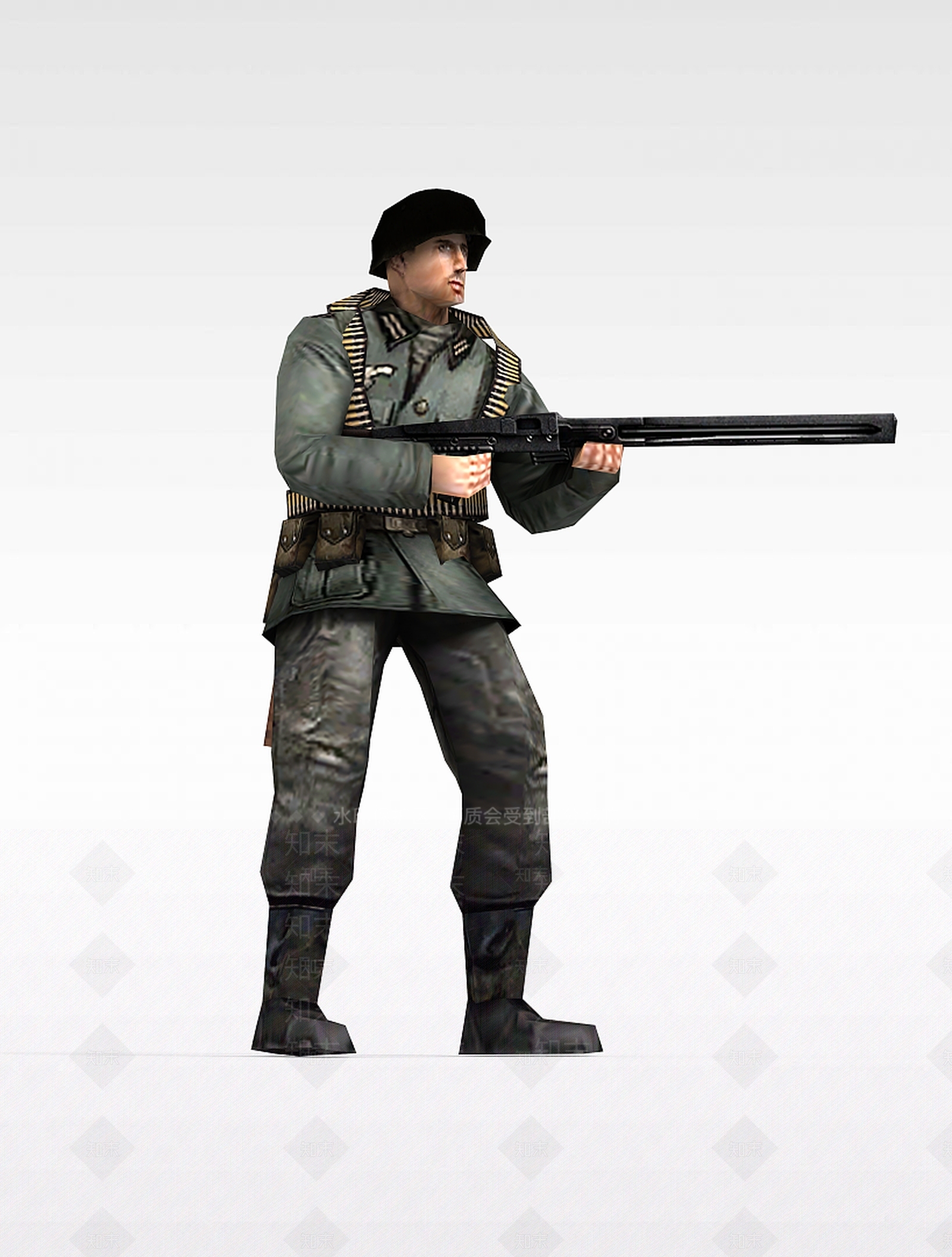 现代虚拟人物3D模型下载【ID:1199855107】