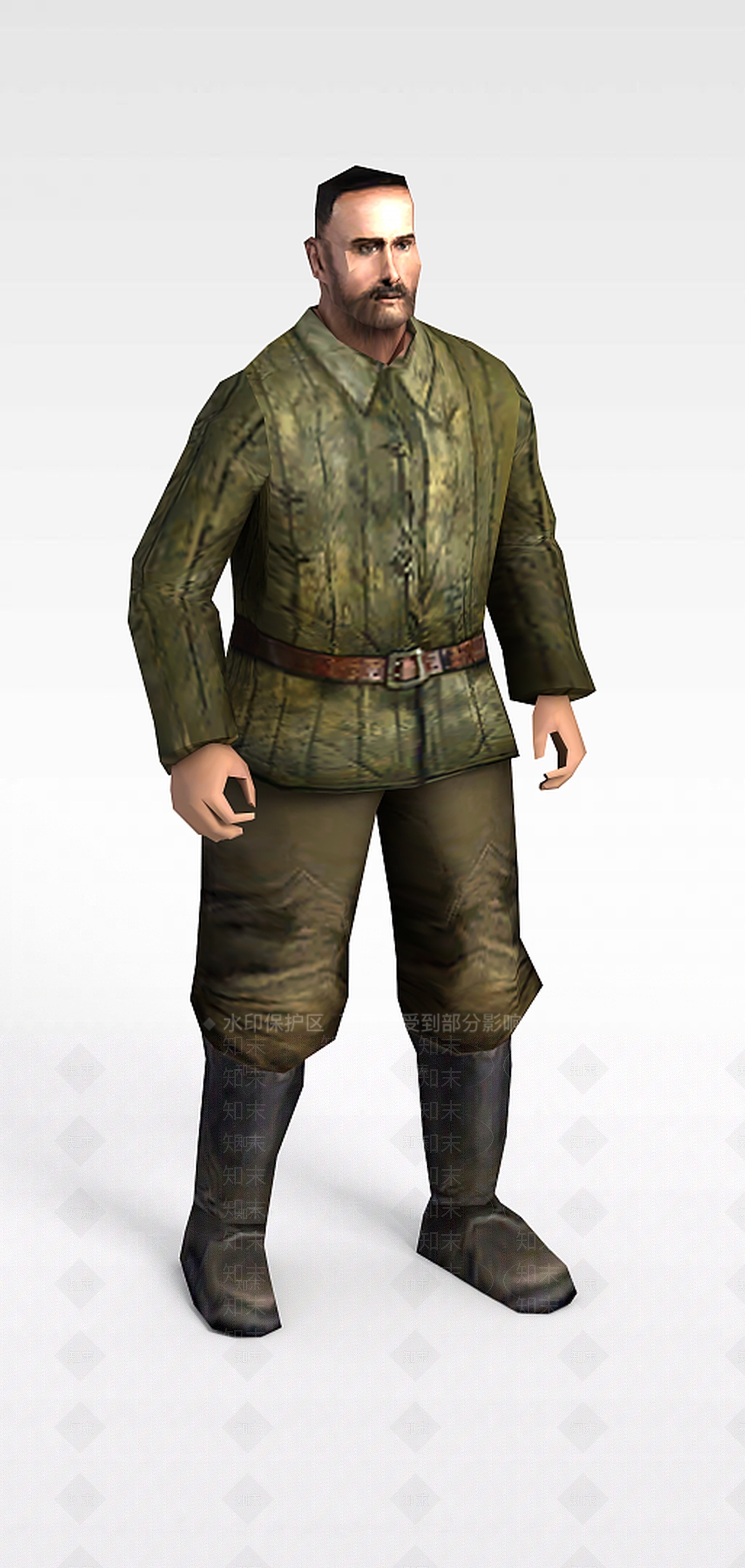 现代虚拟人物3D模型下载【ID:1199757800】