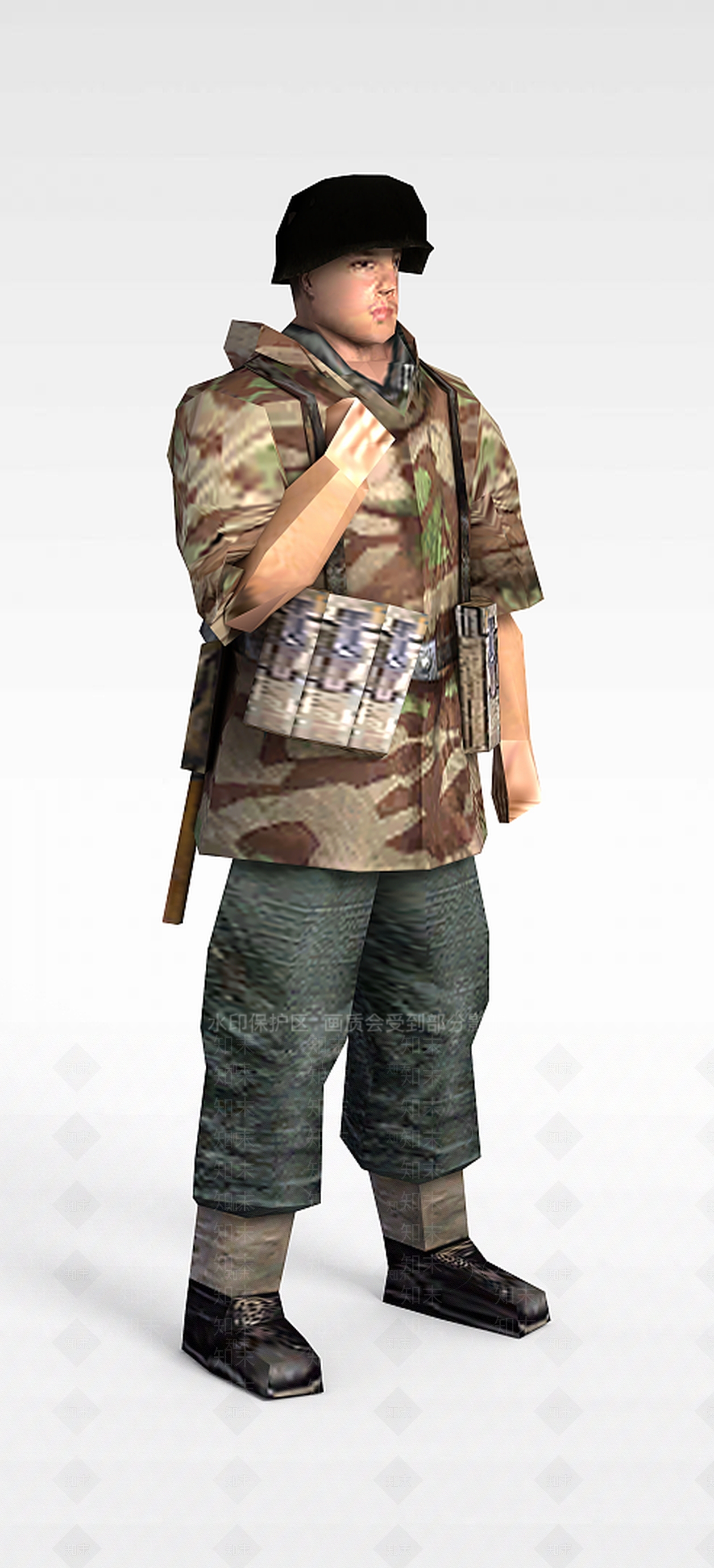 现代虚拟人物3D模型下载【ID:1199766849】