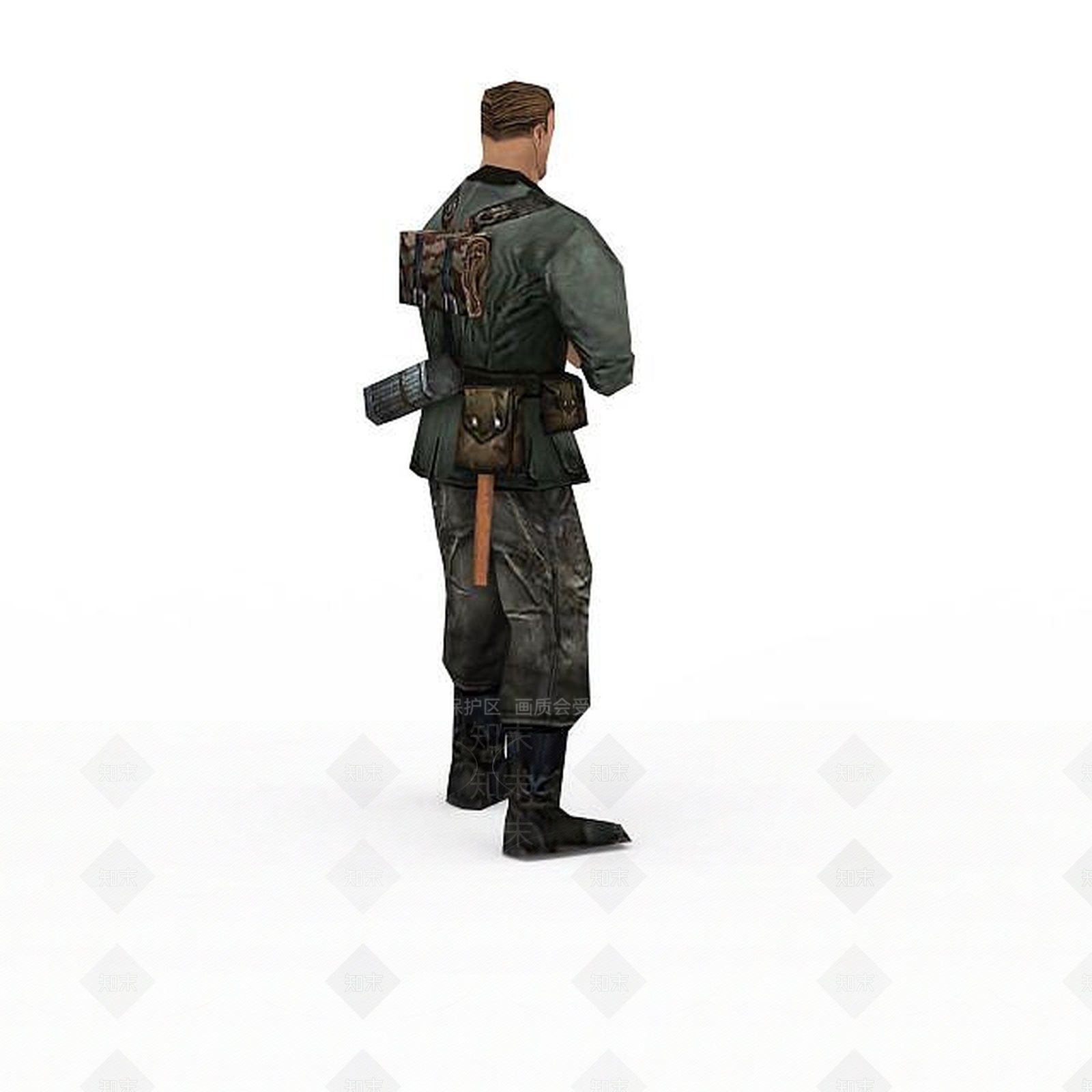 现代虚拟人物3D模型下载【ID:1199776492】