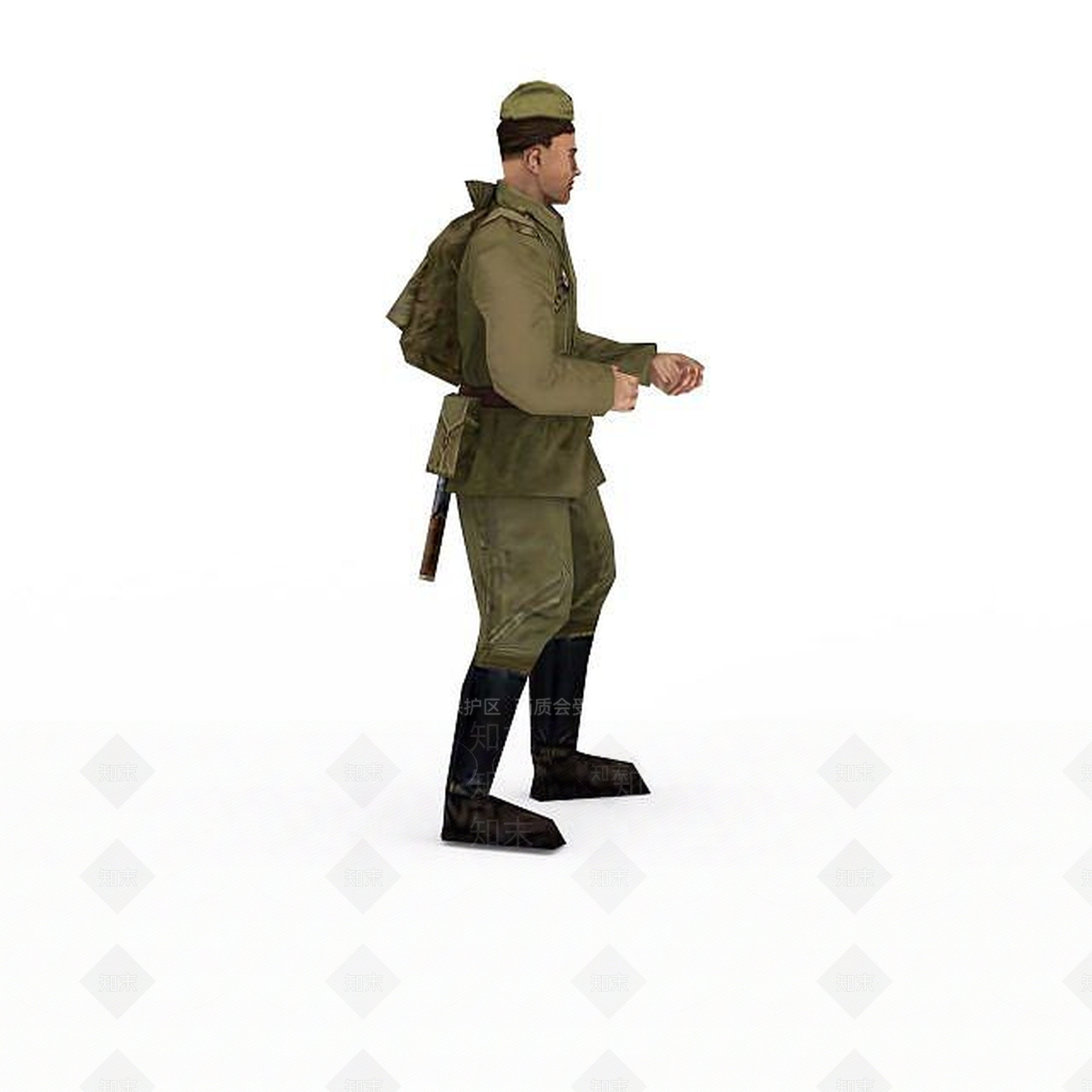 现代虚拟人物3D模型下载【ID:1199762133】