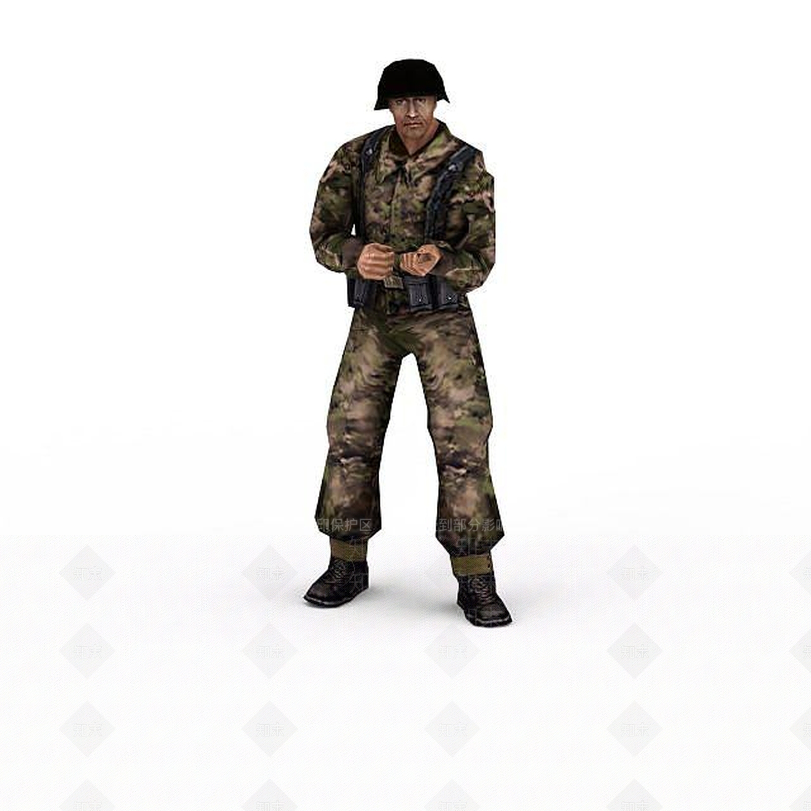 现代虚拟人物3D模型下载【ID:1199776329】