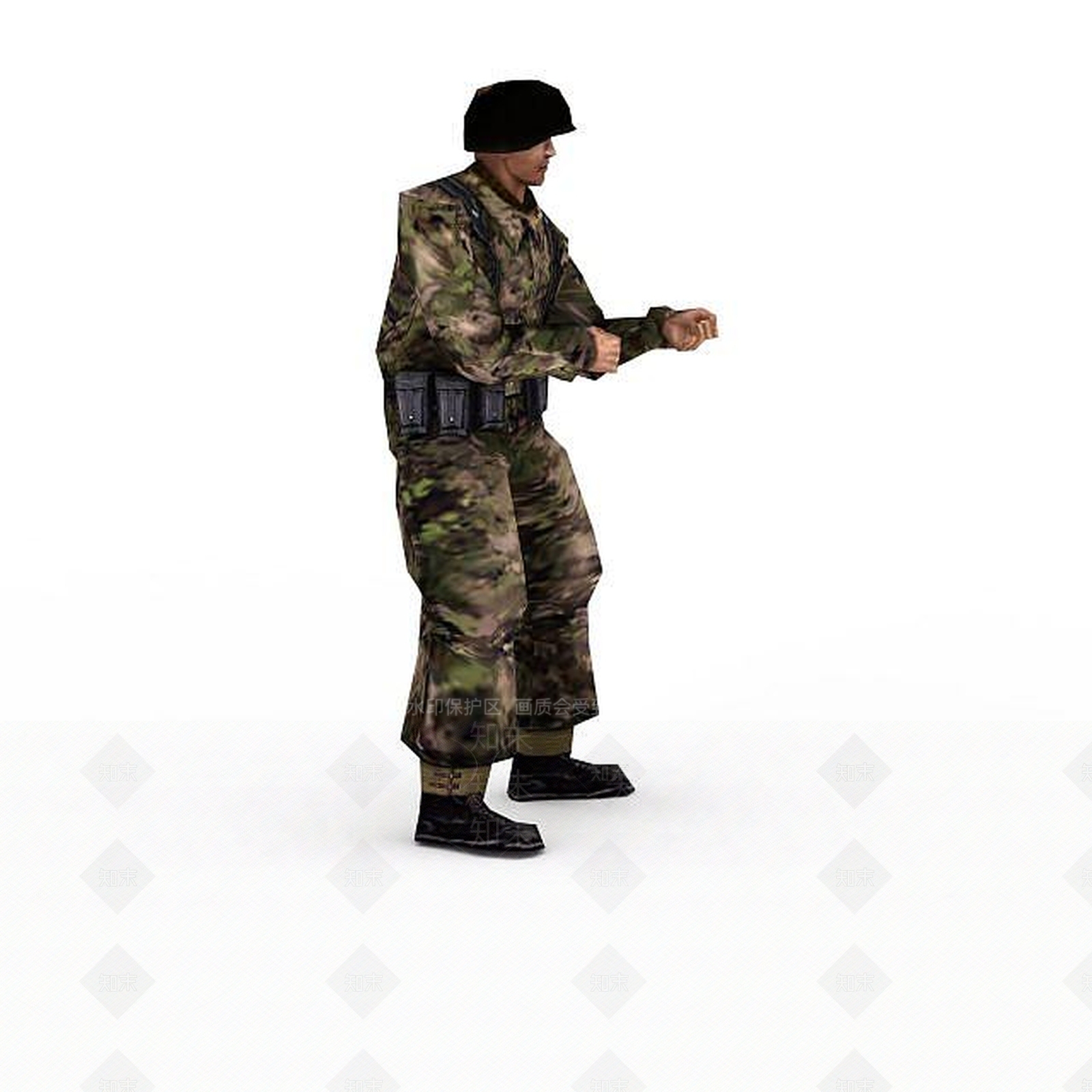 现代虚拟人物3D模型下载【ID:1199776329】
