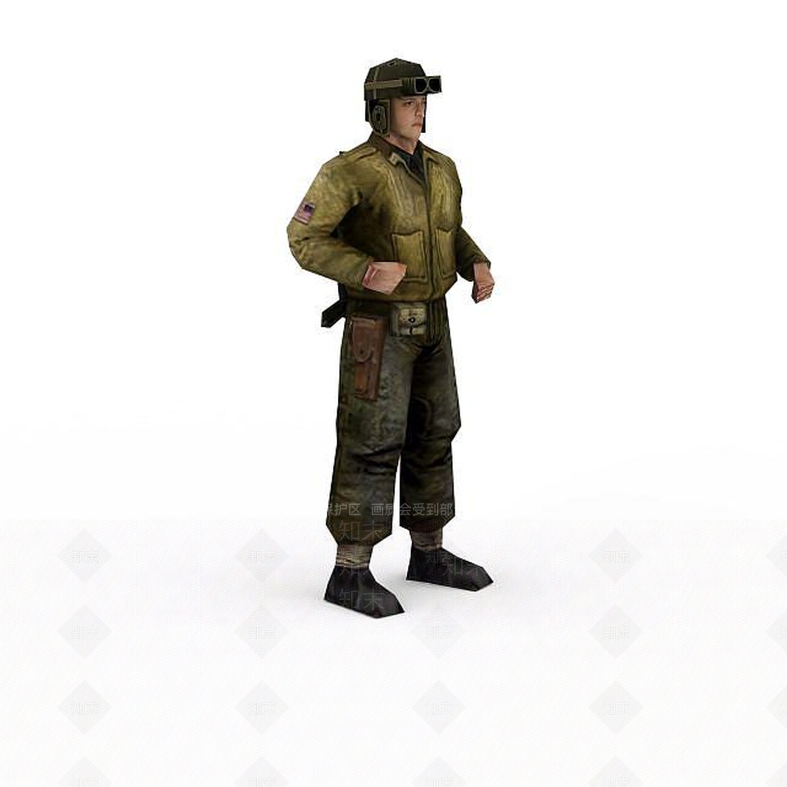 现代虚拟人物3D模型下载【ID:1199786991】