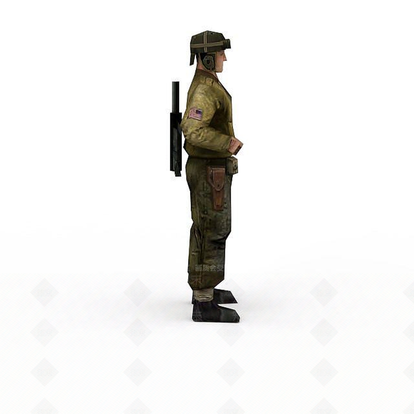现代虚拟人物3D模型下载【ID:1199786991】