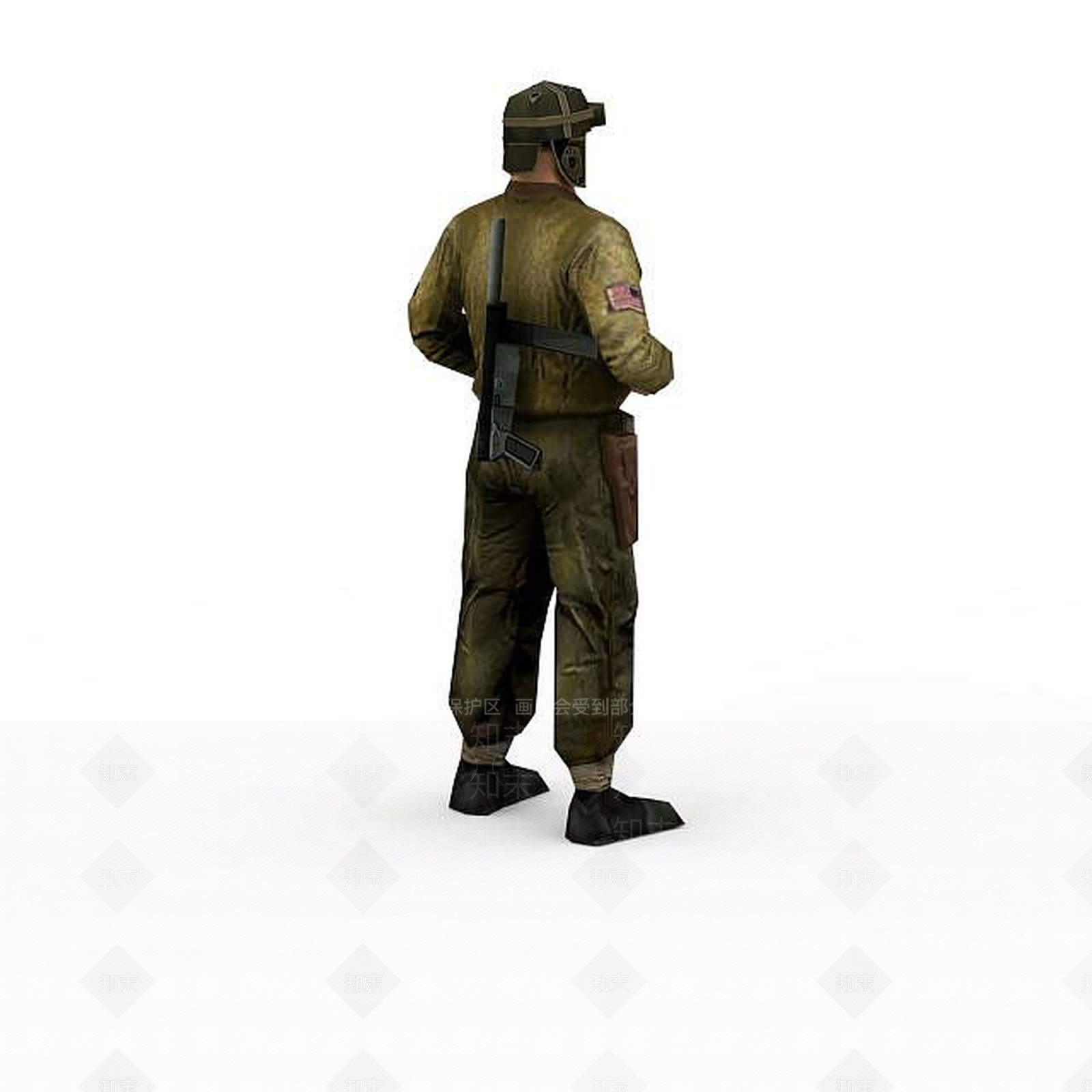 现代虚拟人物3D模型下载【ID:1199786991】
