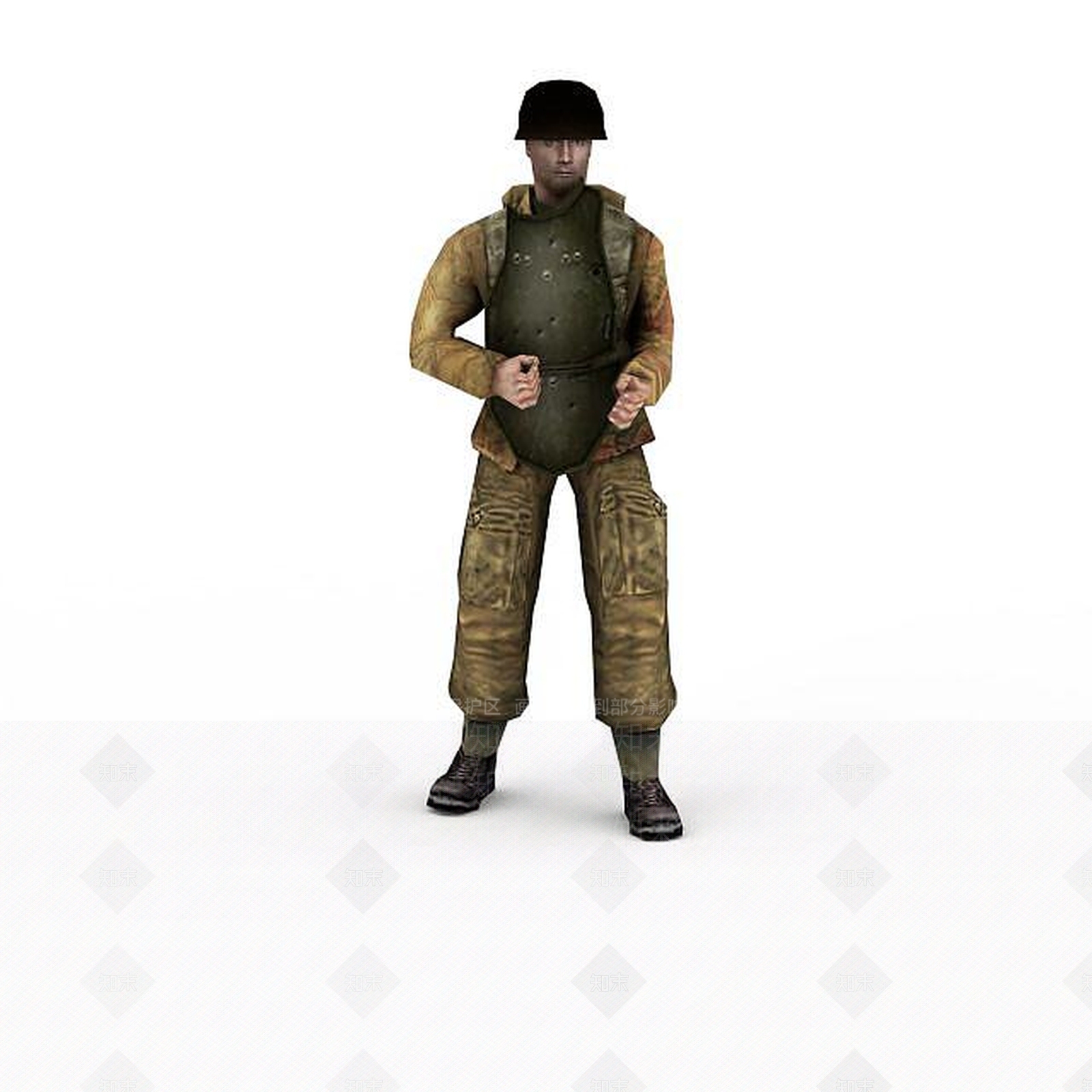 现代虚拟人物3D模型下载【ID:1199757718】