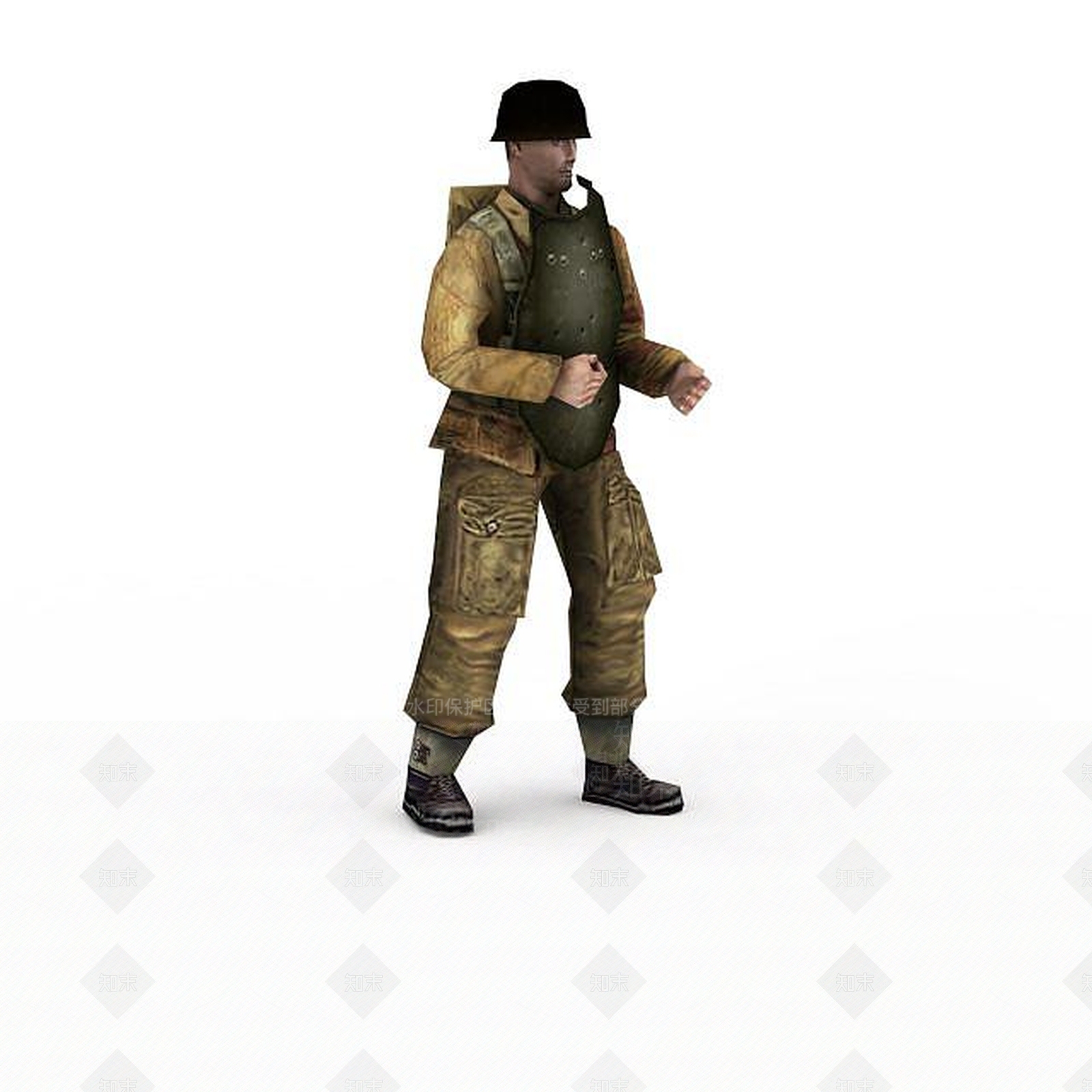 现代虚拟人物3D模型下载【ID:1199757718】