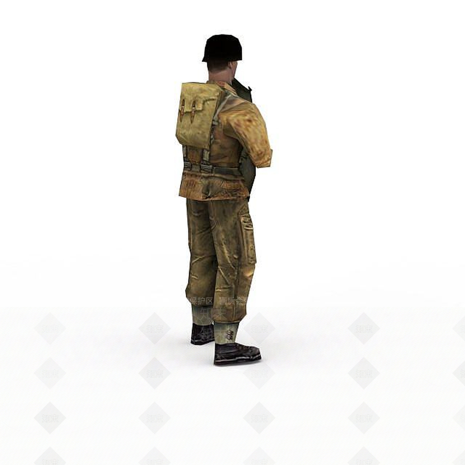 现代虚拟人物3D模型下载【ID:1199757718】