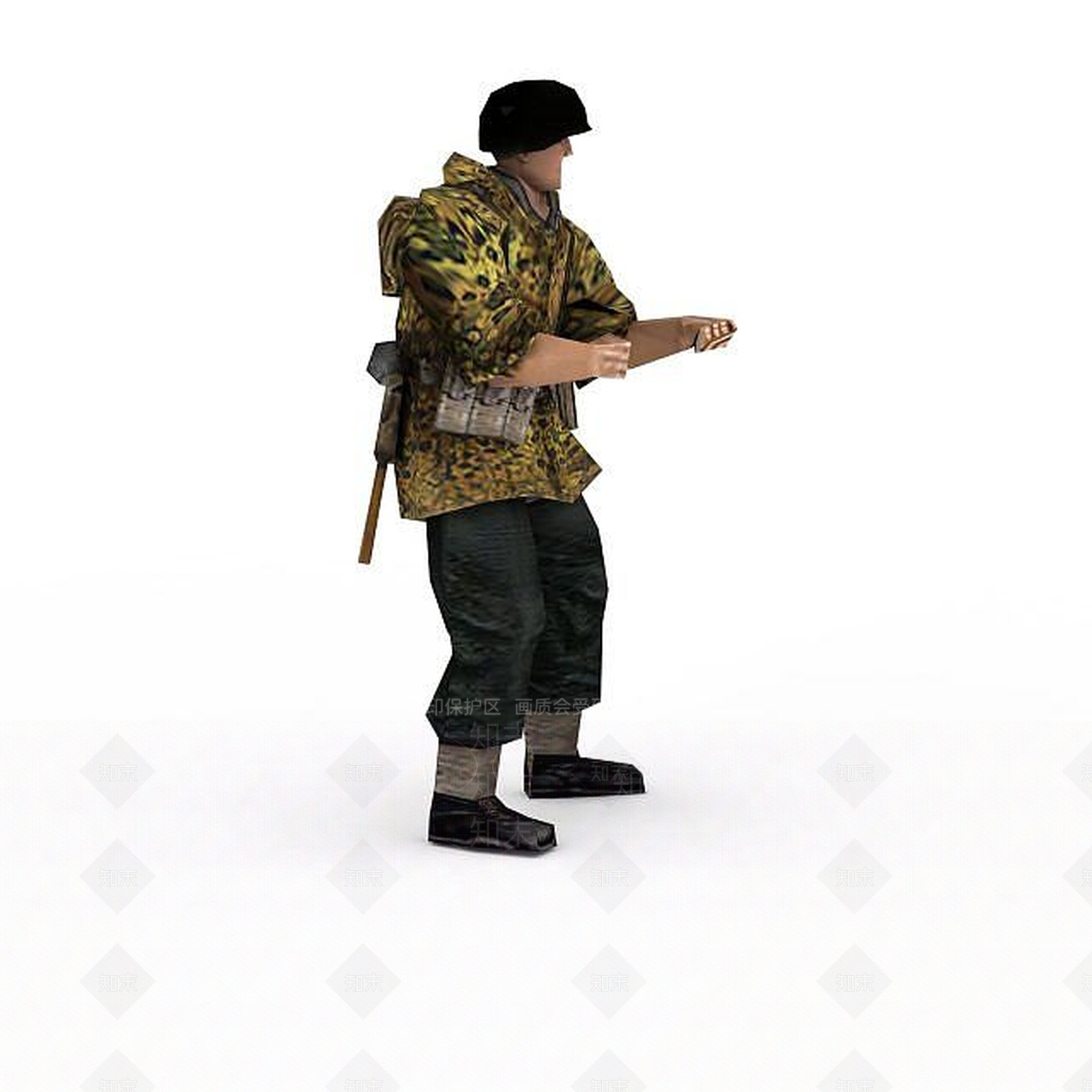 现代虚拟人物3D模型下载【ID:1199771687】