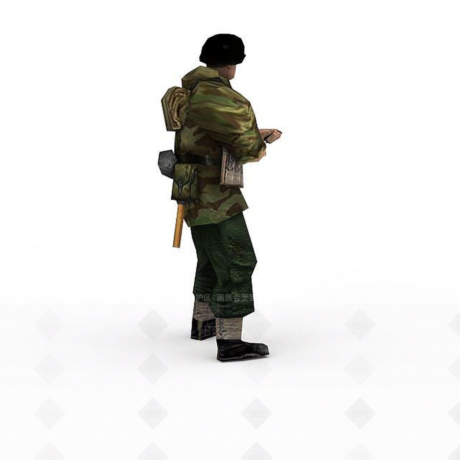 现代虚拟人物3D模型下载【ID:1199781543】