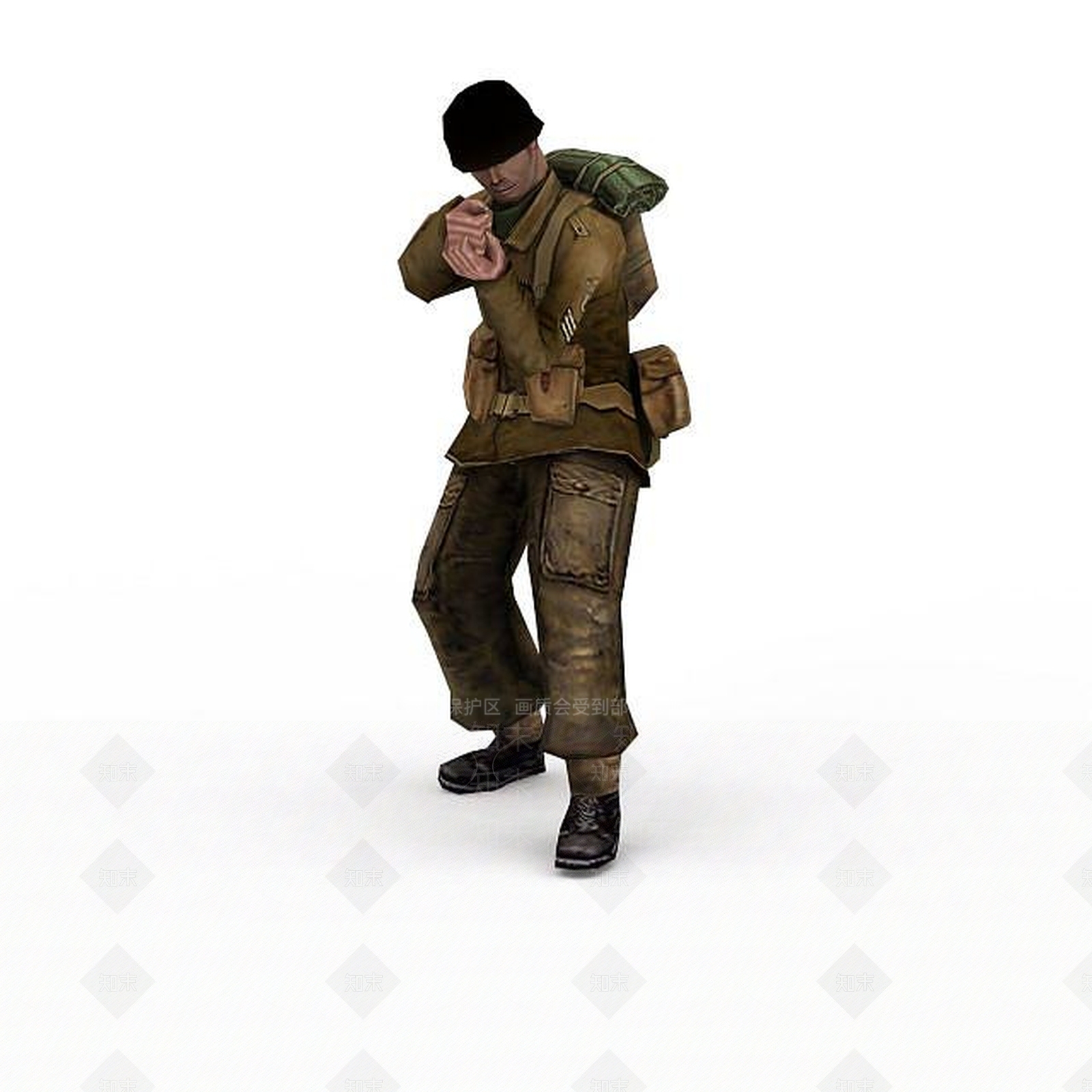 现代虚拟人物3D模型下载【ID:1199757787】