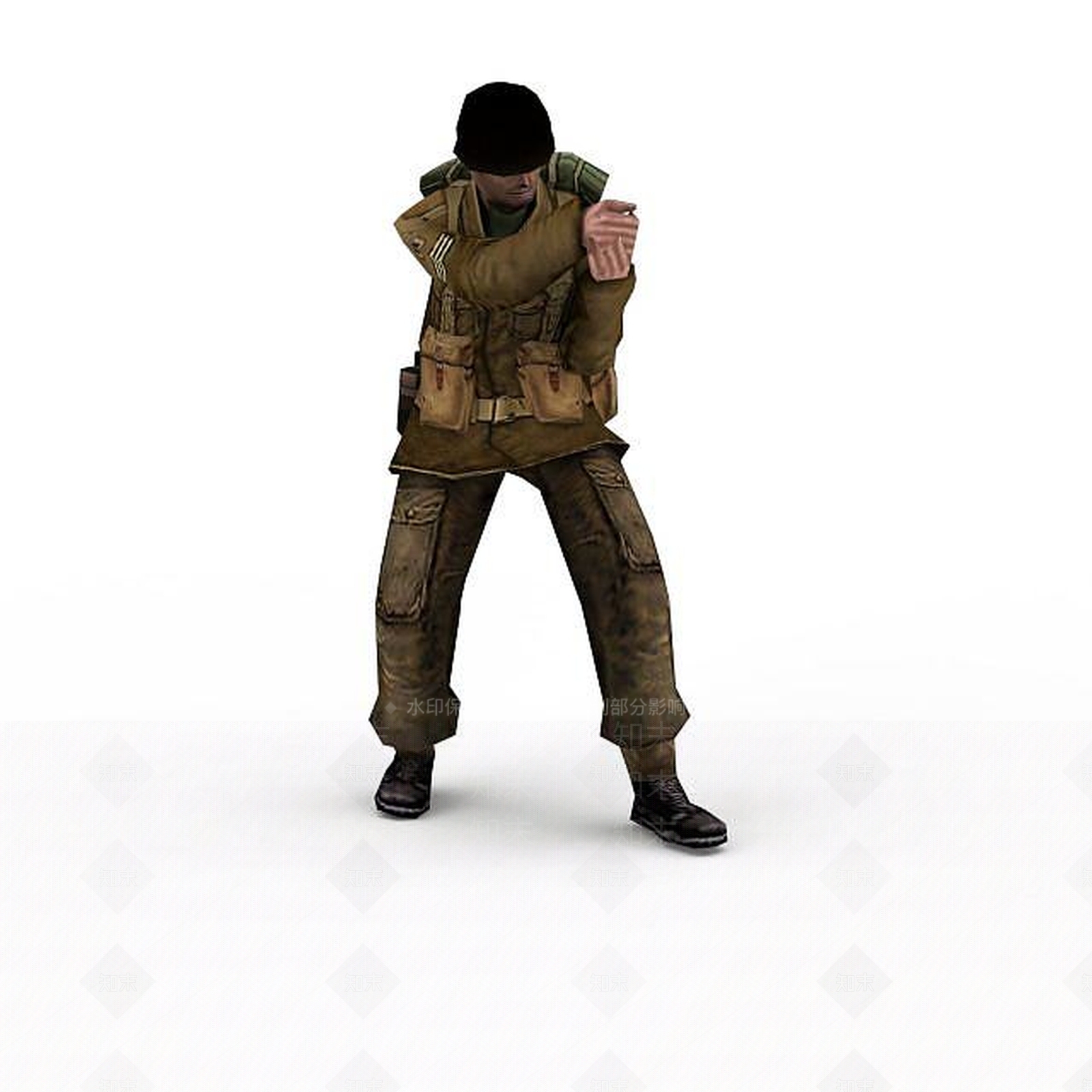 现代虚拟人物3D模型下载【ID:1199757787】