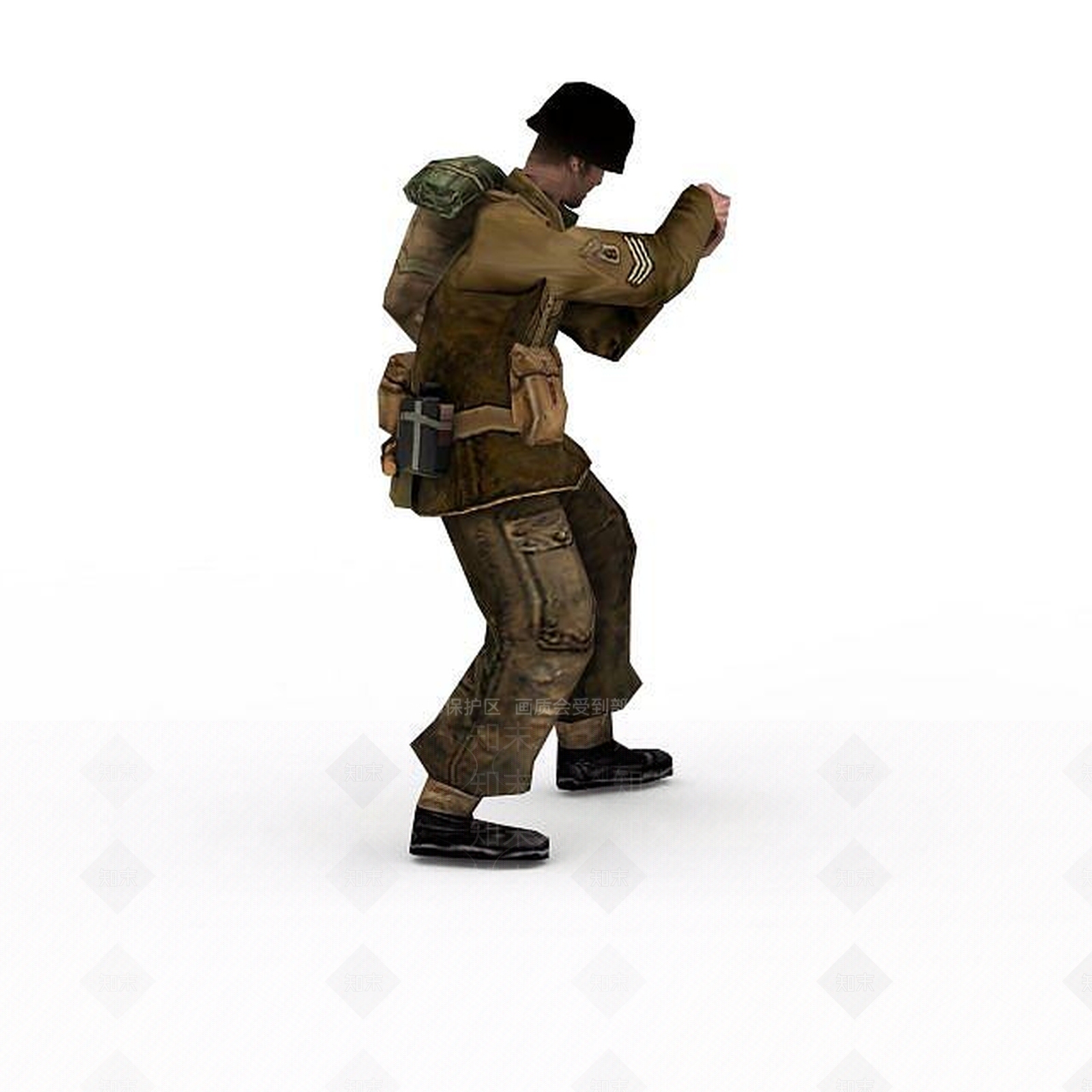 现代虚拟人物3D模型下载【ID:1199757787】