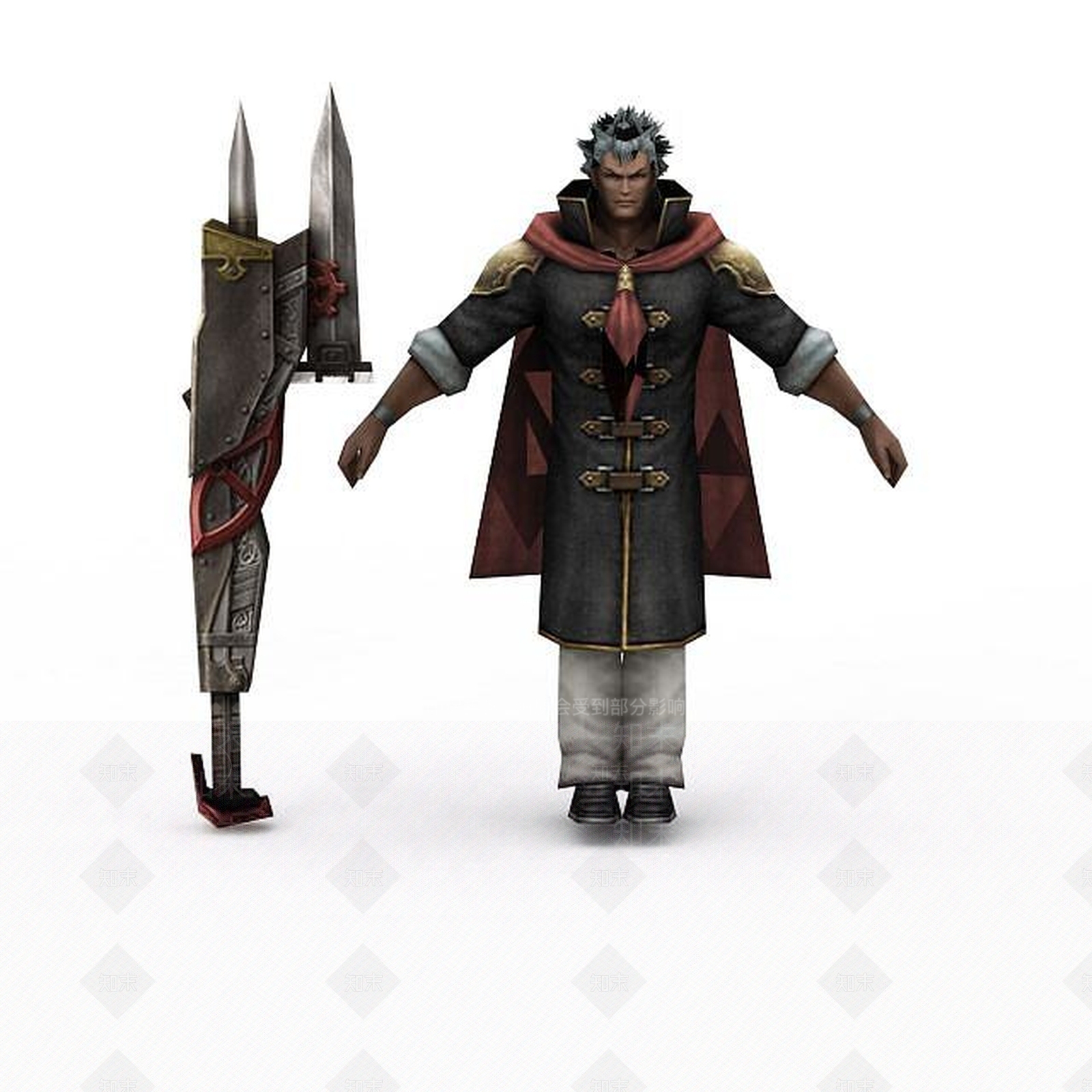 现代虚拟人物3D模型下载【ID:1198491423】