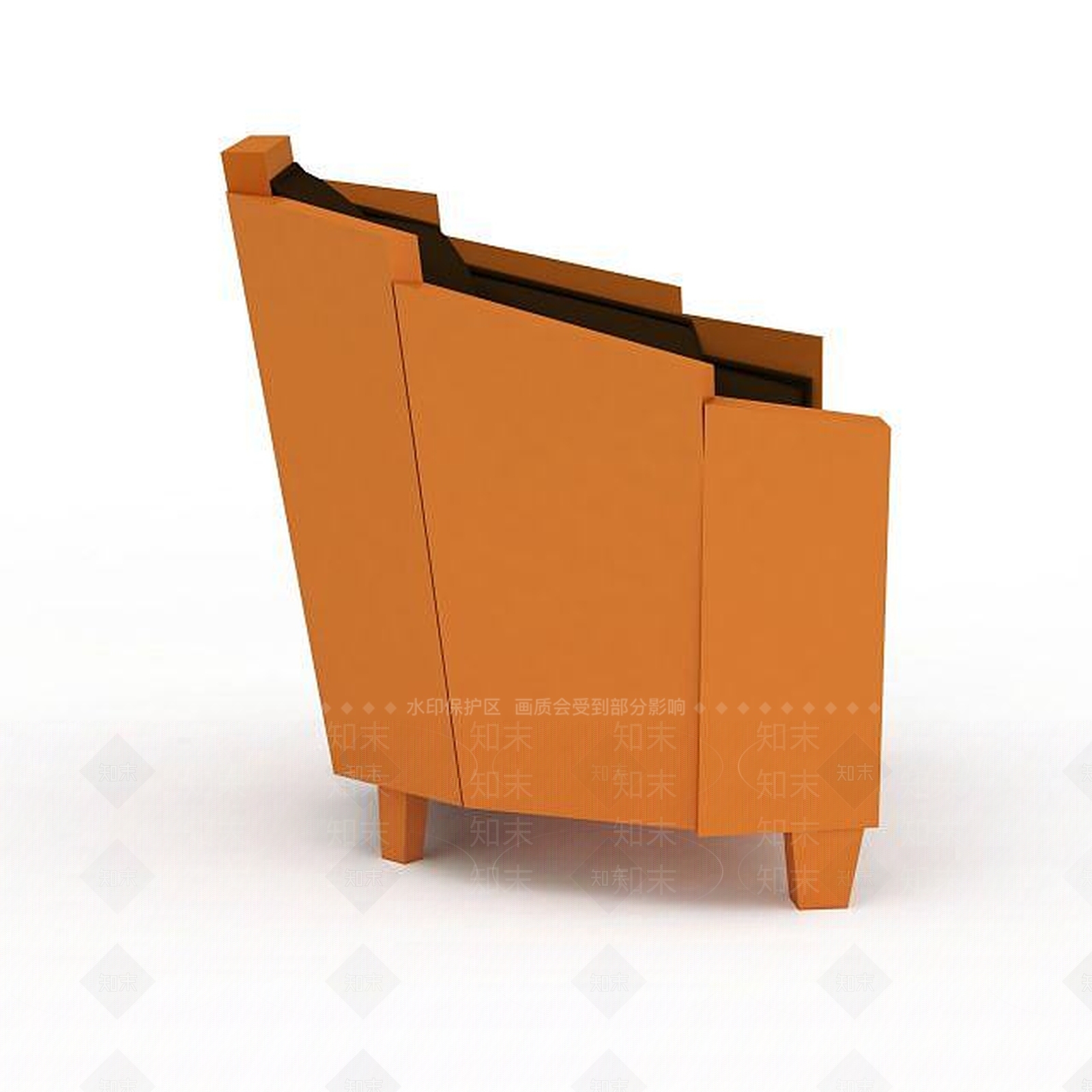 现代双人沙发3D模型下载【ID:1199761958】