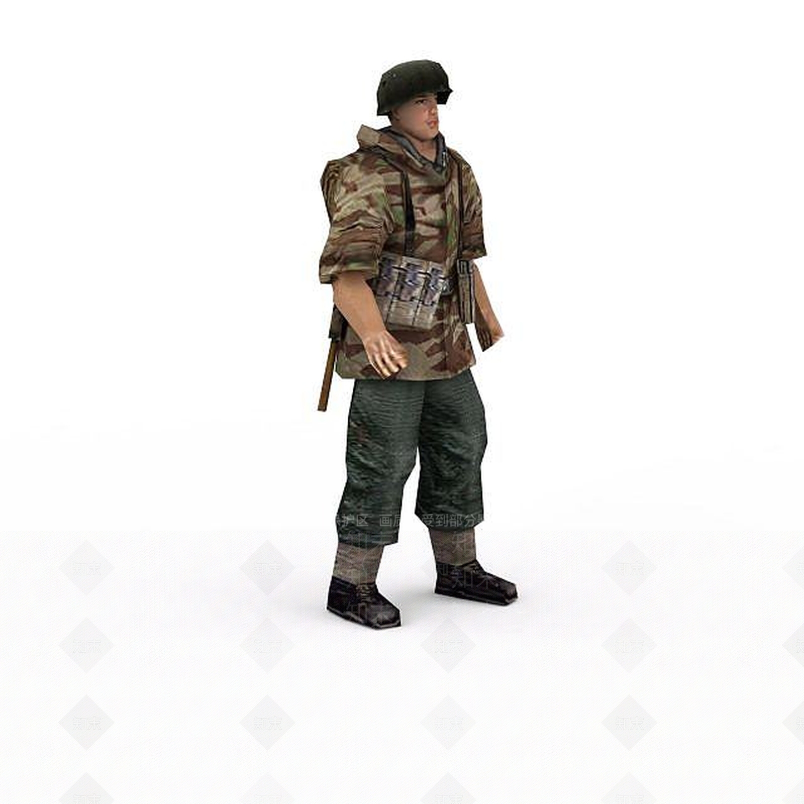 现代虚拟人物3D模型下载【ID:1199781335】