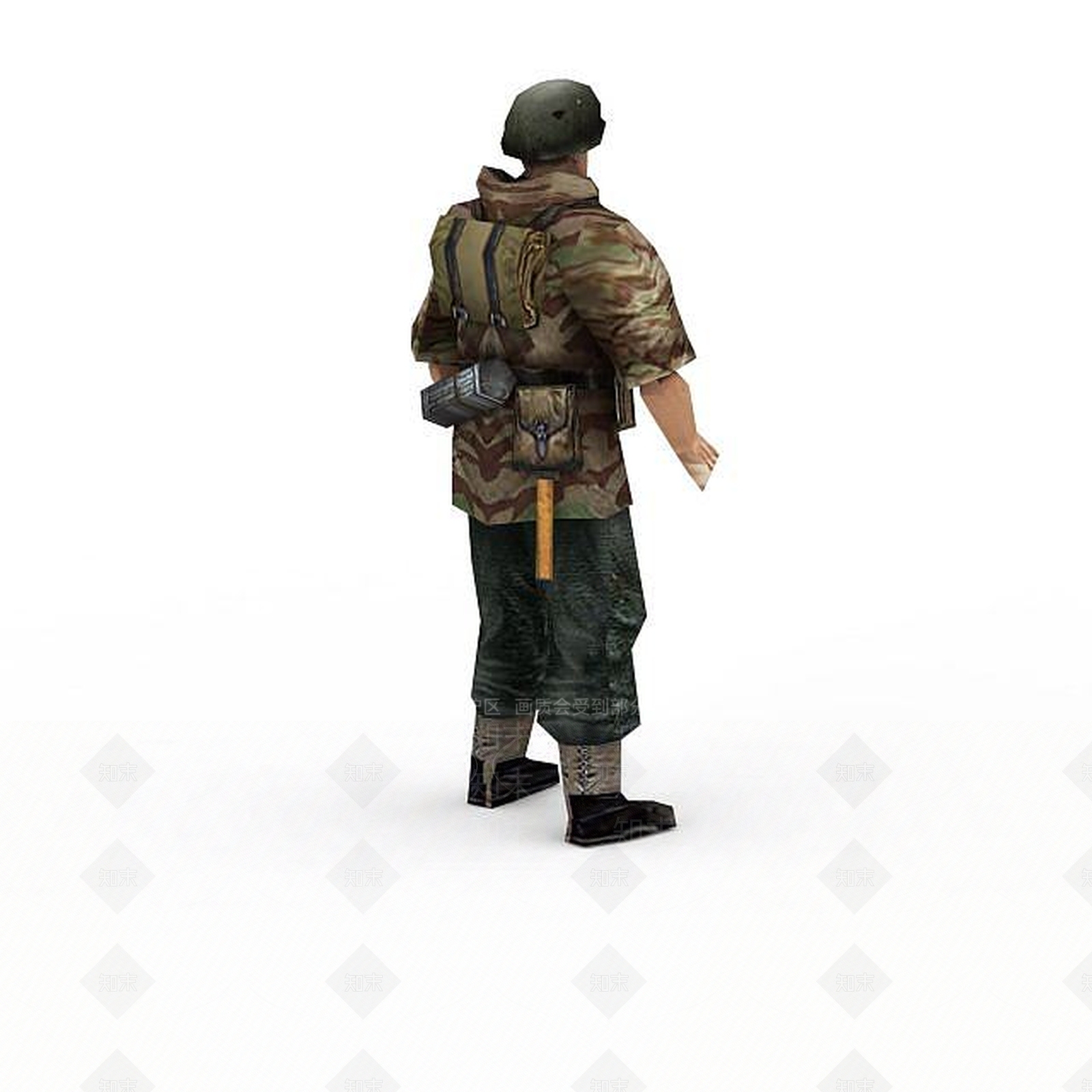 现代虚拟人物3D模型下载【ID:1199781335】