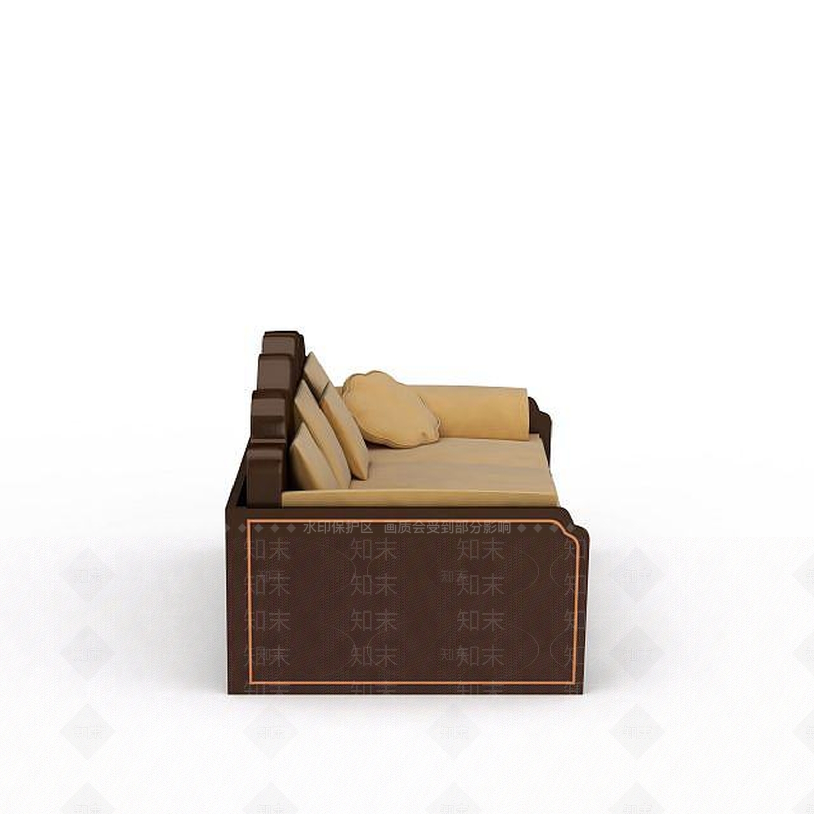 现代双人沙发3D模型下载【ID:1199766604】