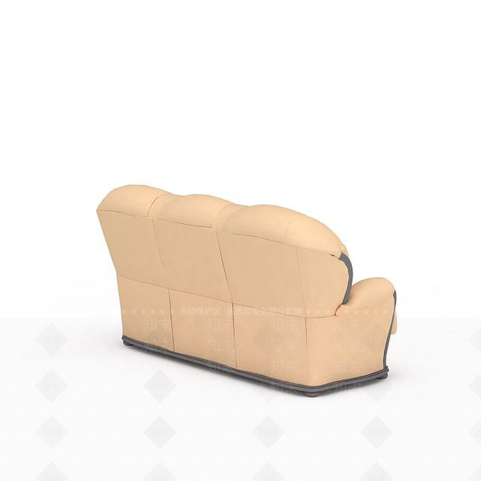 现代双人沙发3D模型下载【ID:1199786659】