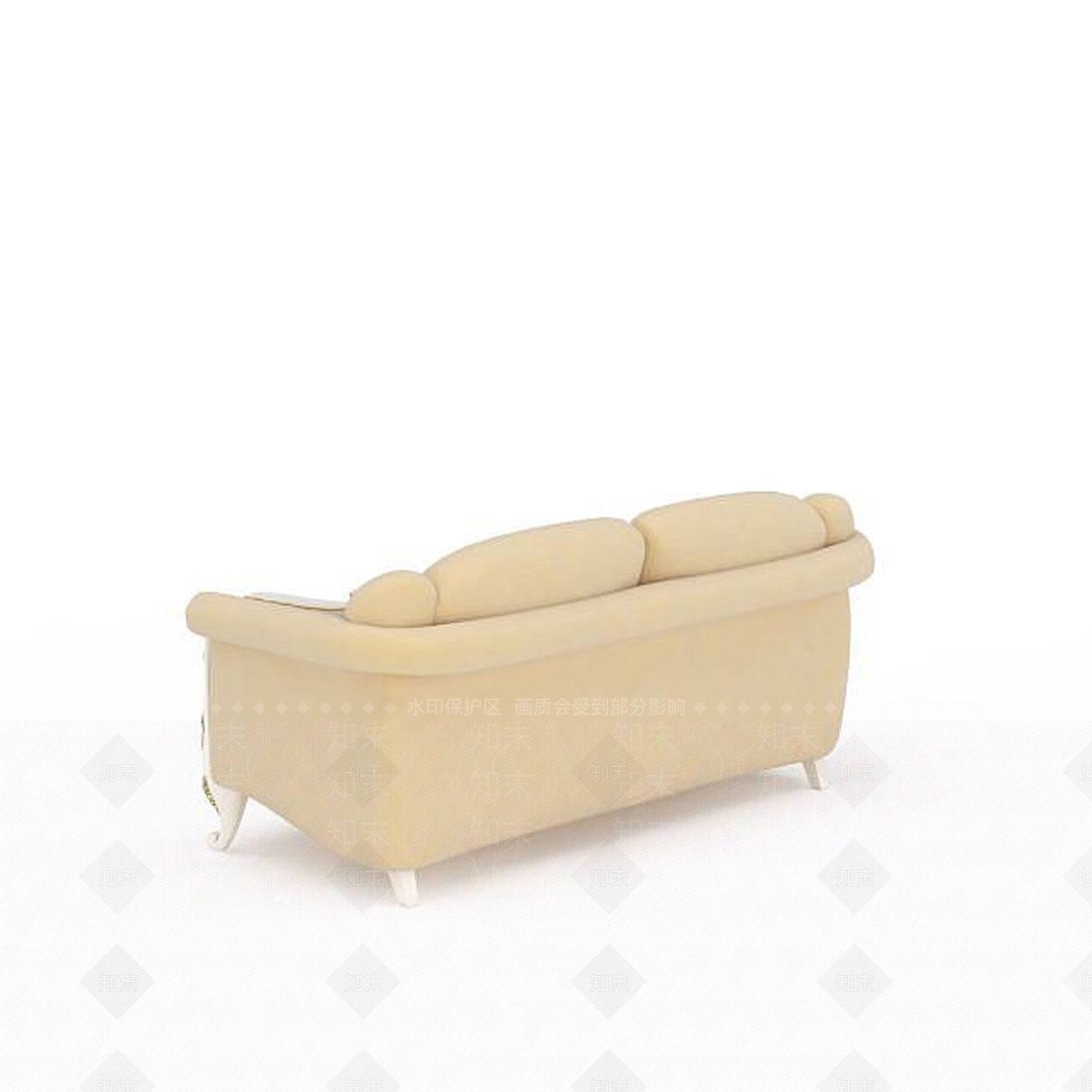 现代双人沙发3D模型下载【ID:1199786678】