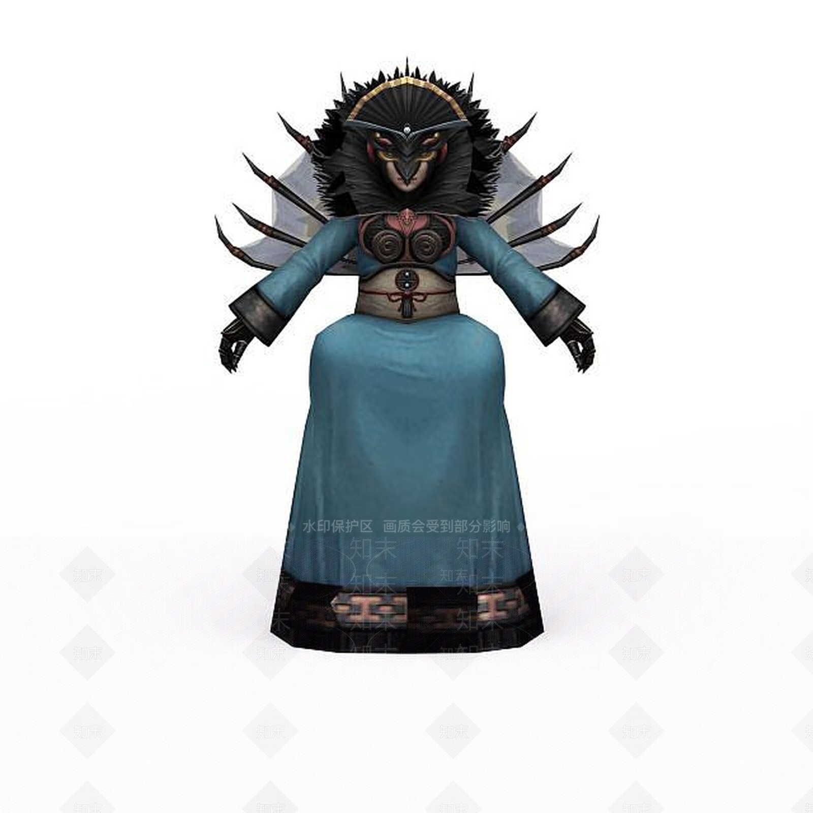 现代虚拟人物3D模型下载【ID:1198493652】