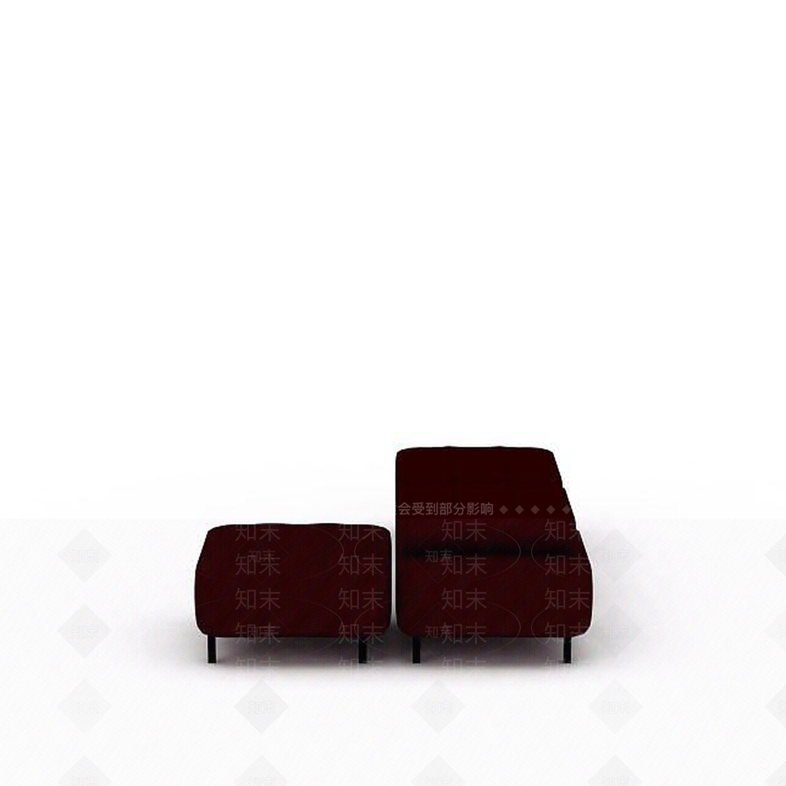 现代双人沙发3D模型下载【ID:1199854889】