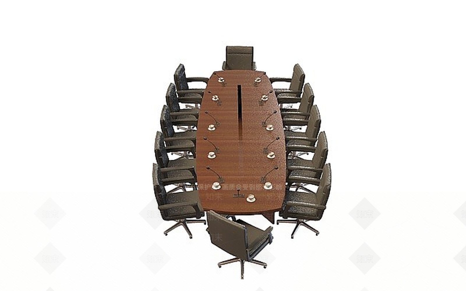 现代书桌椅3D模型下载【ID:1198494000】