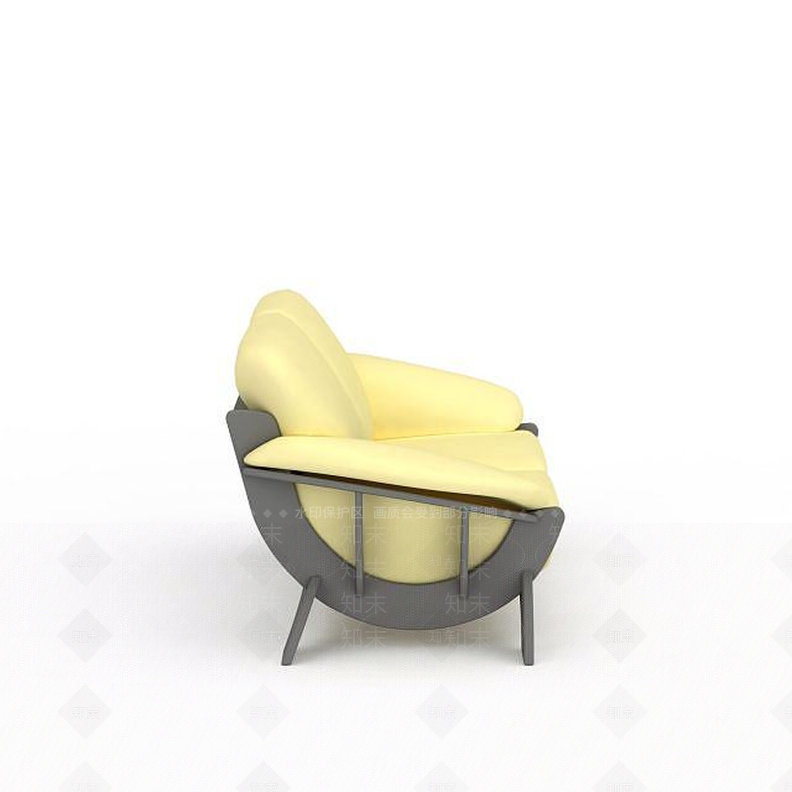 现代双人沙发3D模型下载【ID:1199786631】