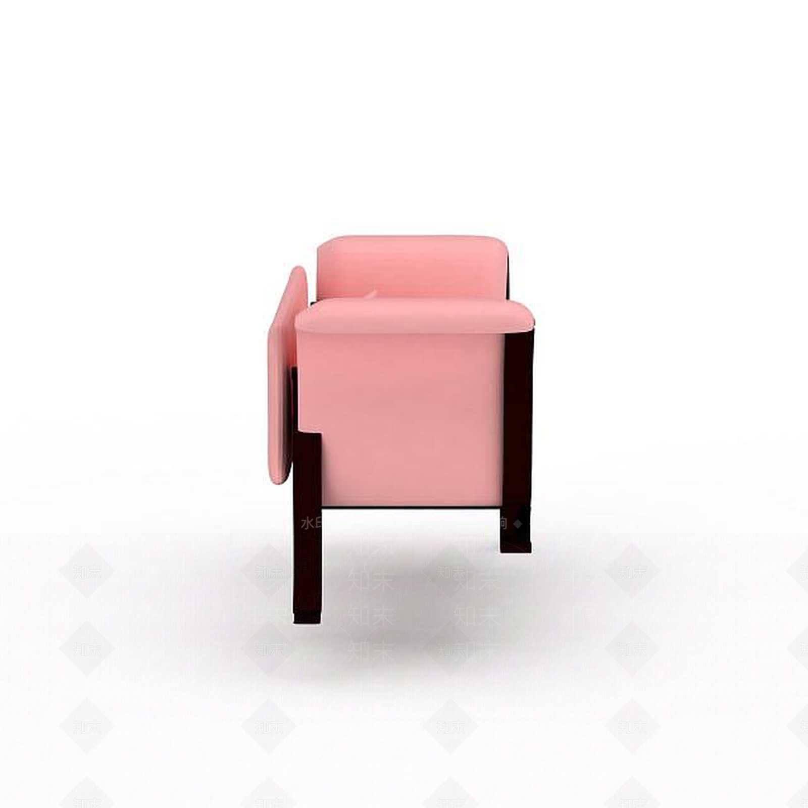 现代双人沙发3D模型下载【ID:1199781272】