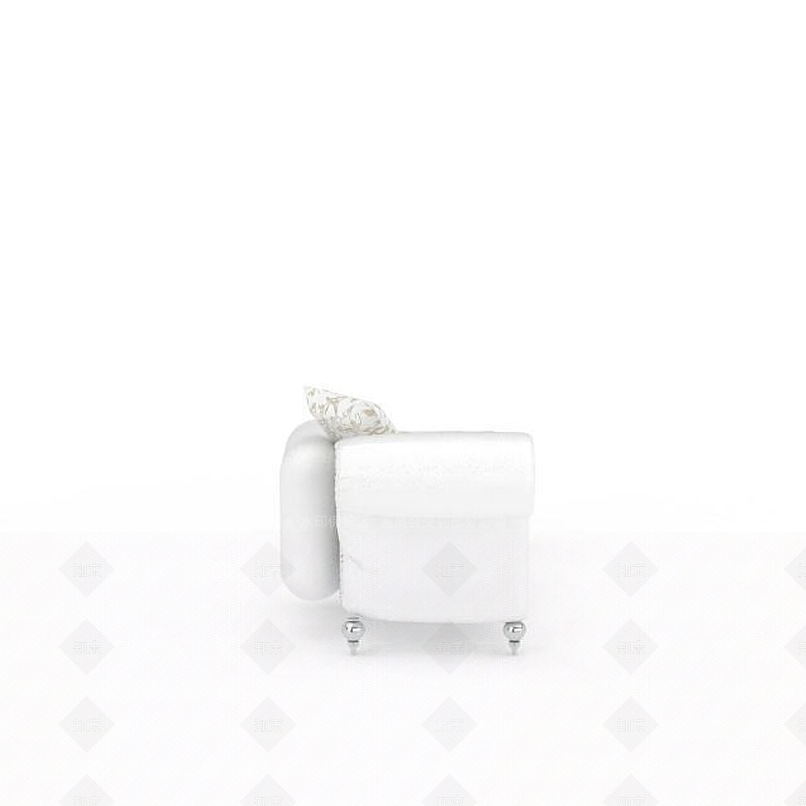 现代双人沙发3D模型下载【ID:1198494895】