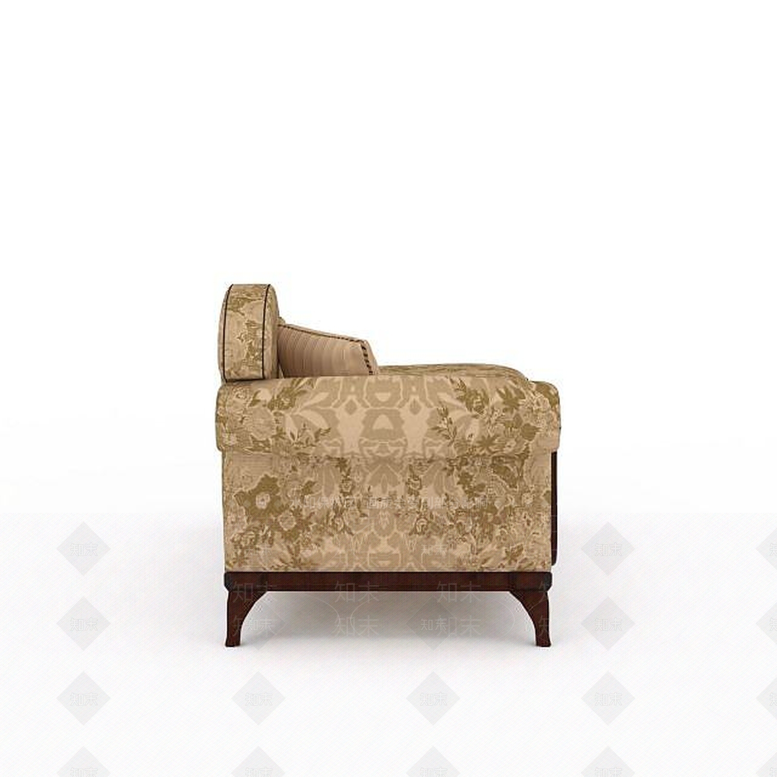 现代双人沙发3D模型下载【ID:1198494808】