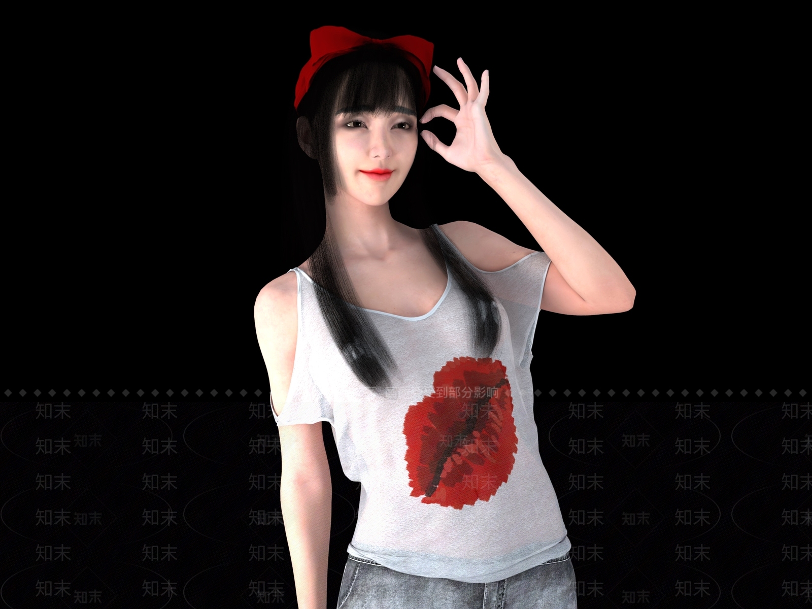 女人3D模型下载【ID:1198497449】