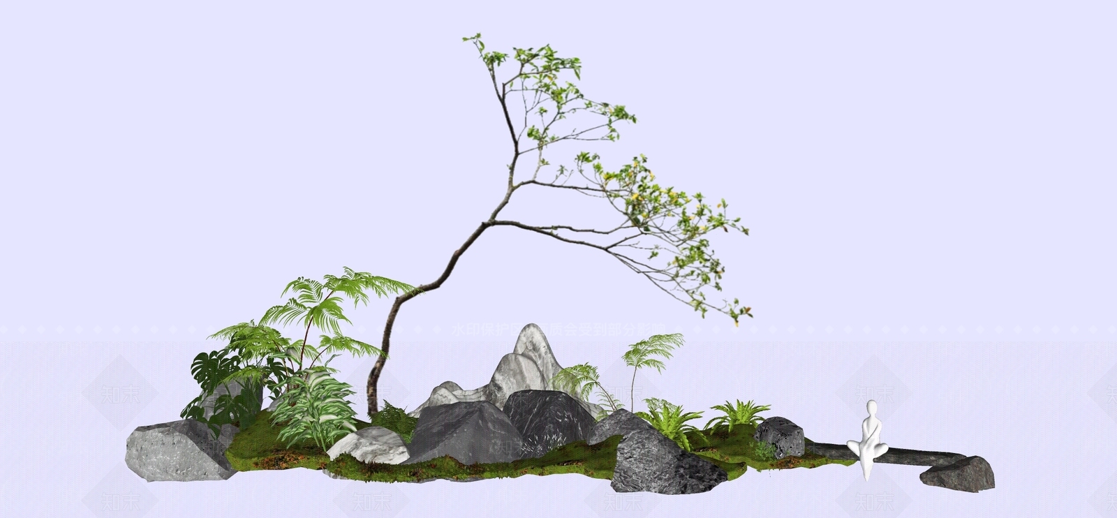 乔木SU模型下载【ID:1198536565】