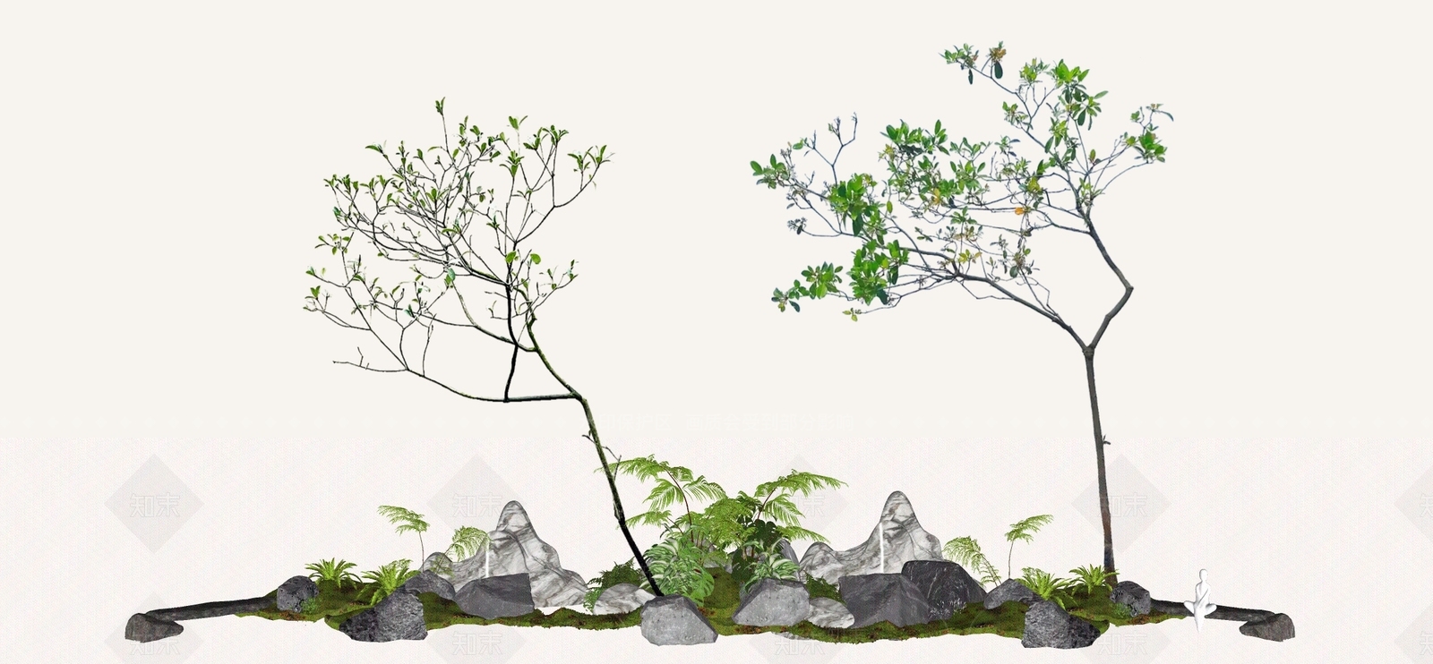乔木SU模型下载【ID:1198543255】