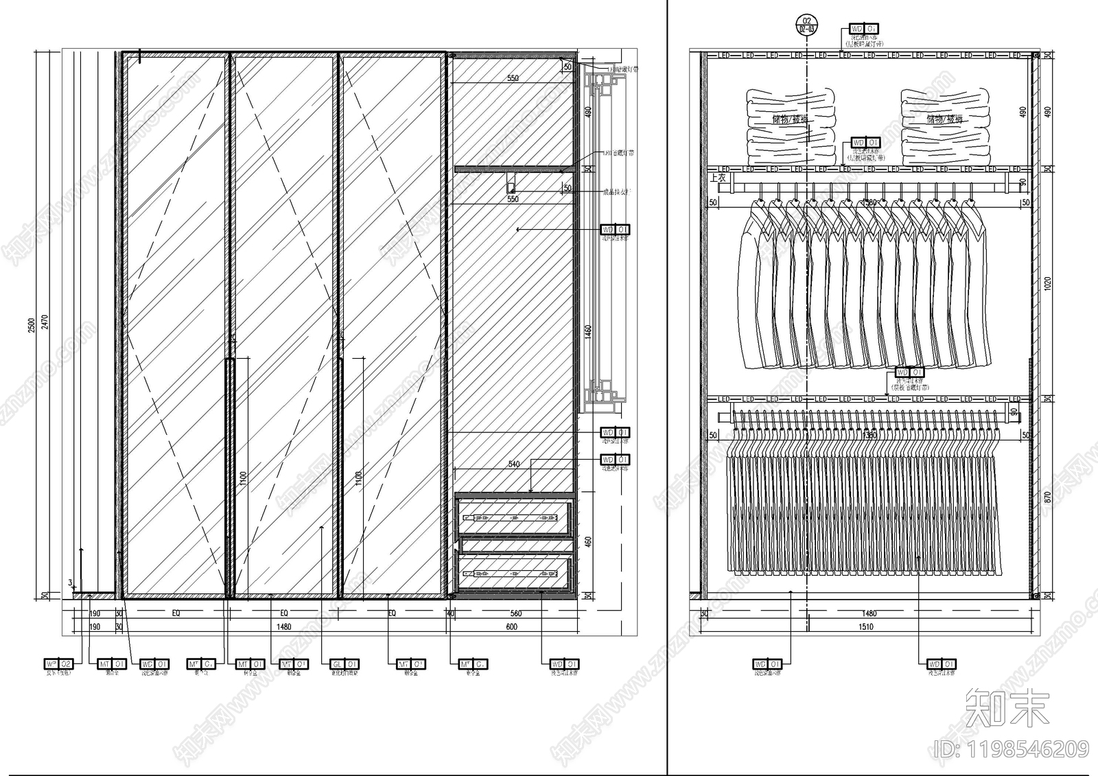 柜体节点施工图下载【ID:1198546209】