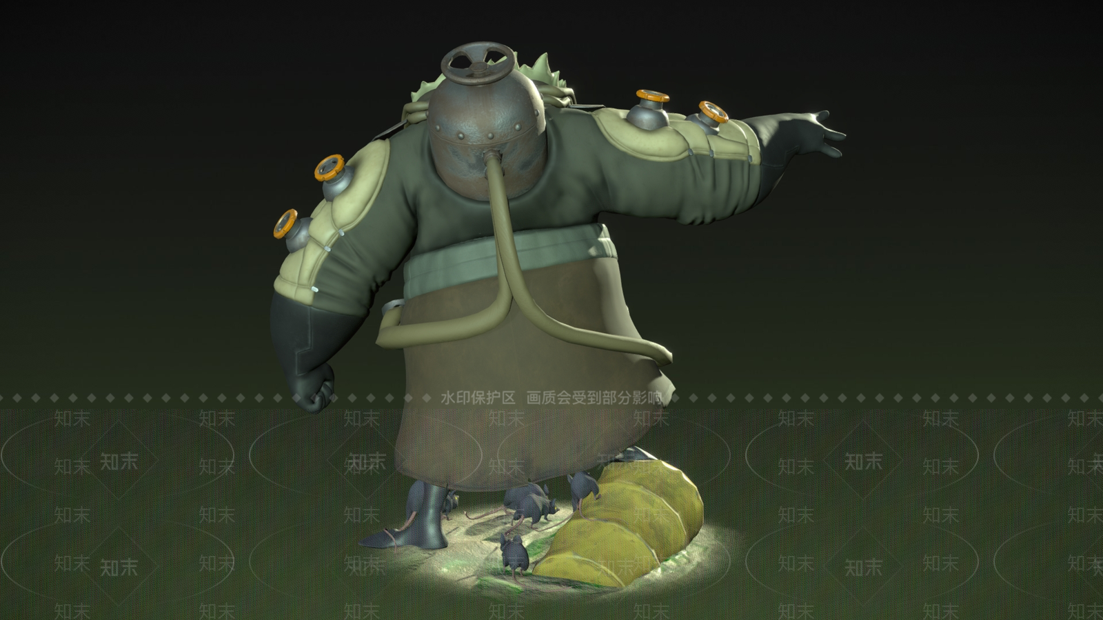 虚拟人物3D模型下载【ID:1198553780】