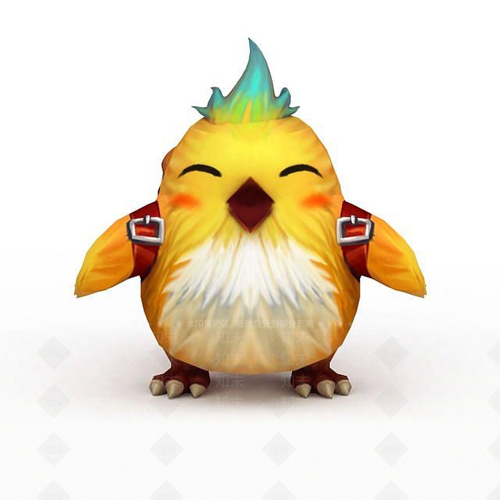 现代十二生肖宠物3D模型下载【ID:1198554716】