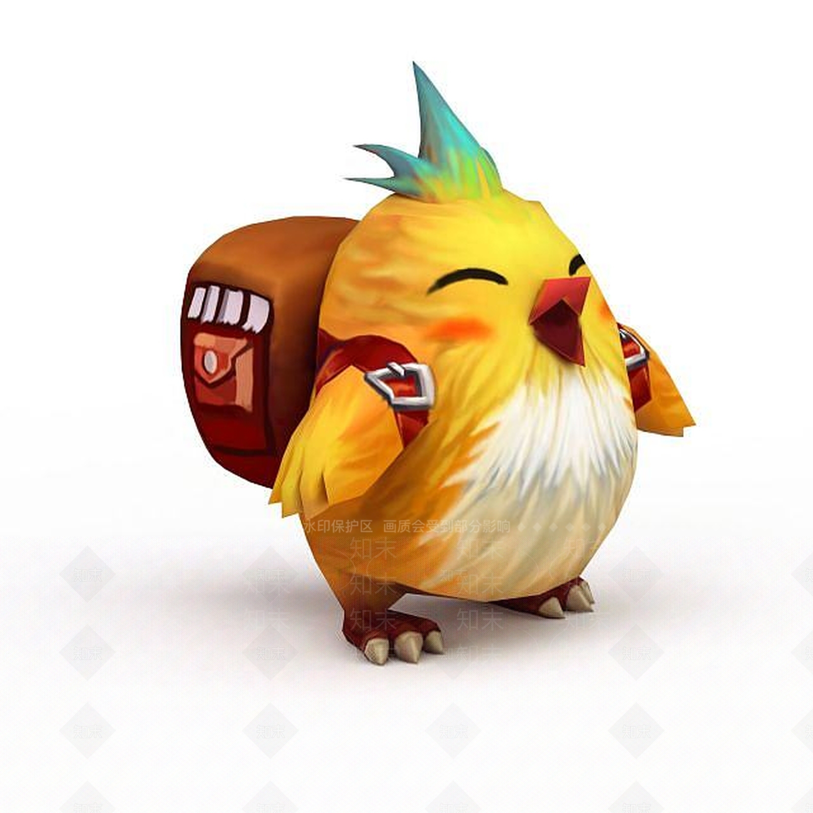 现代十二生肖宠物3D模型下载【ID:1198554716】