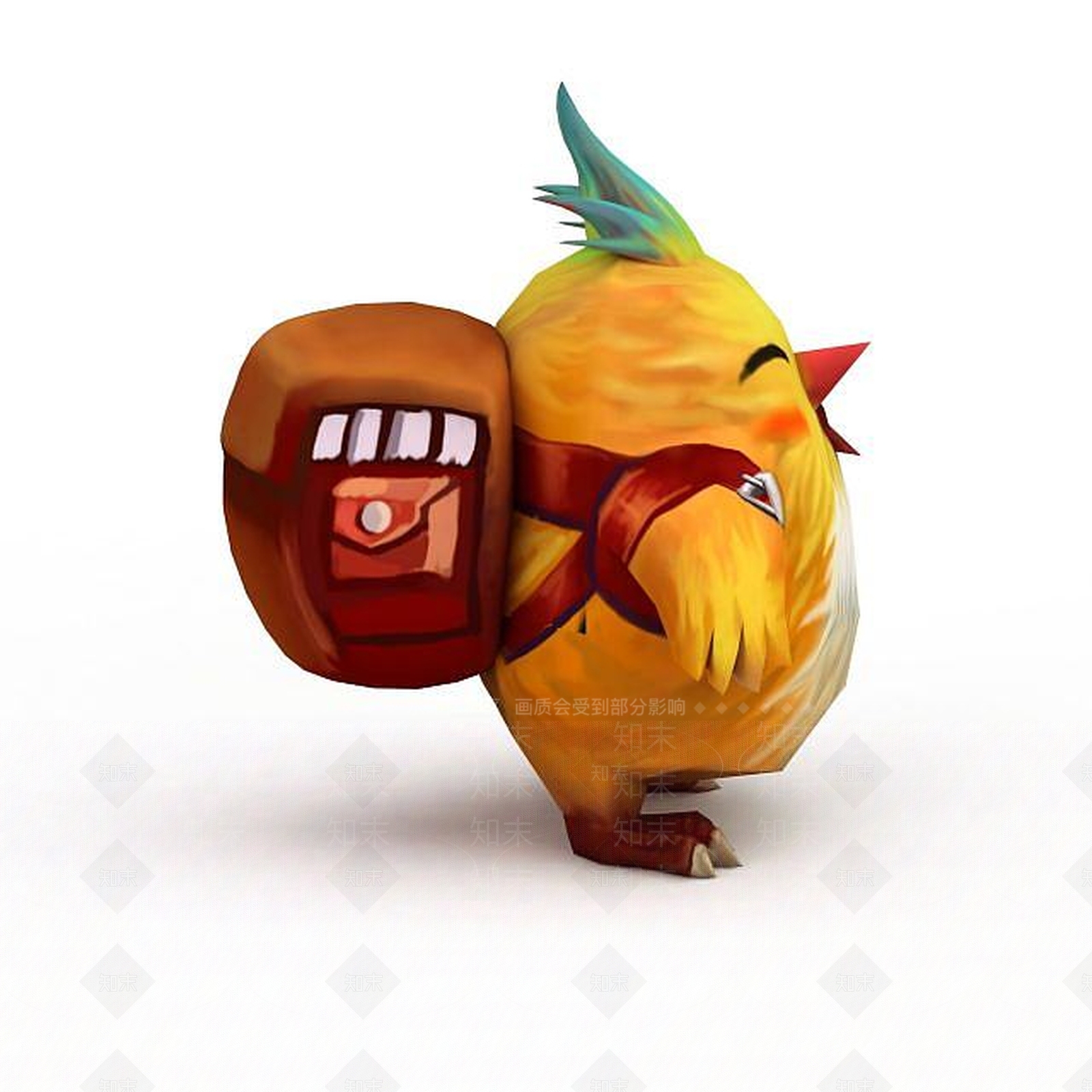 现代十二生肖宠物3D模型下载【ID:1198554716】