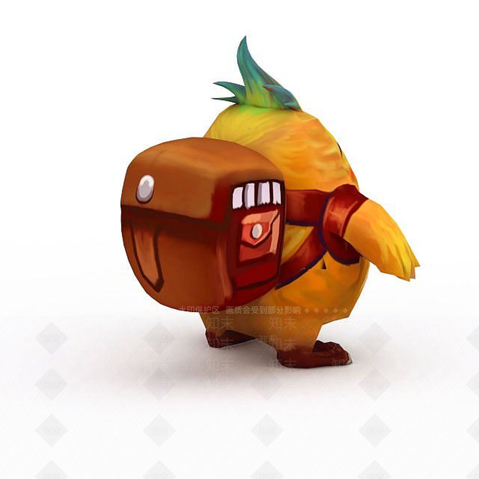 现代十二生肖宠物3D模型下载【ID:1198554716】