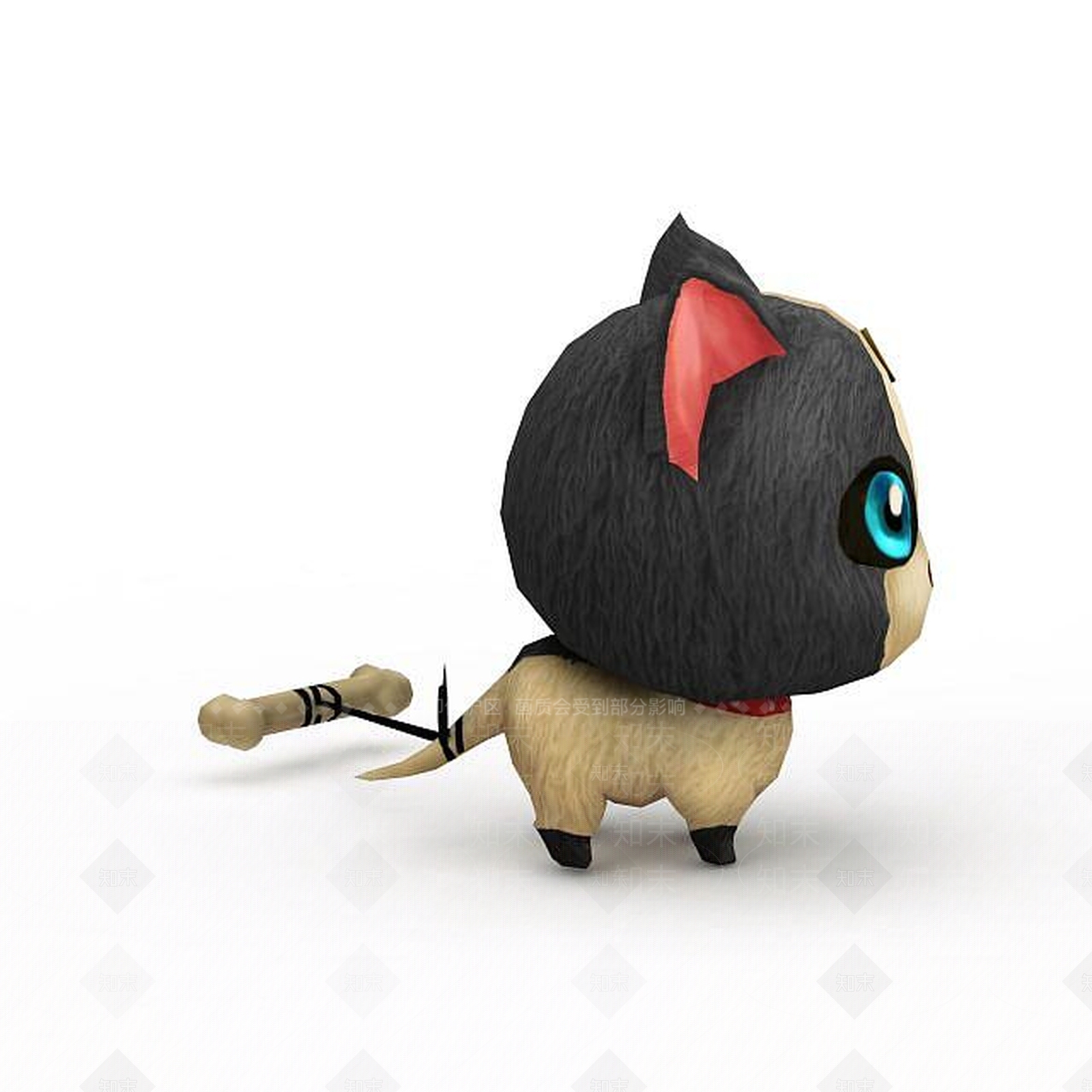 现代十二生肖宠物3D模型下载【ID:1198554833】