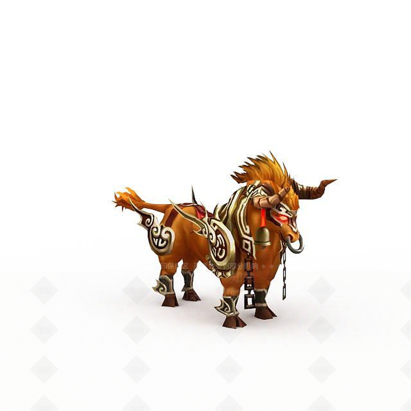 现代十二生肖牛3D模型下载【ID:1198554930】
