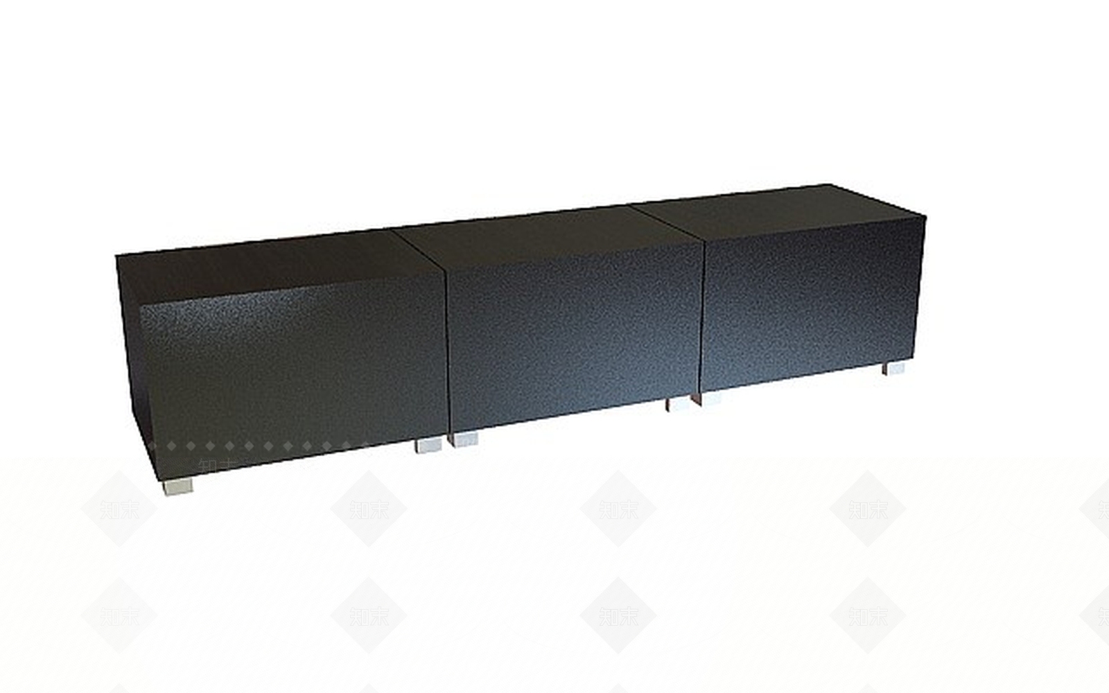 现代电视柜3D模型下载【ID:1198554912】