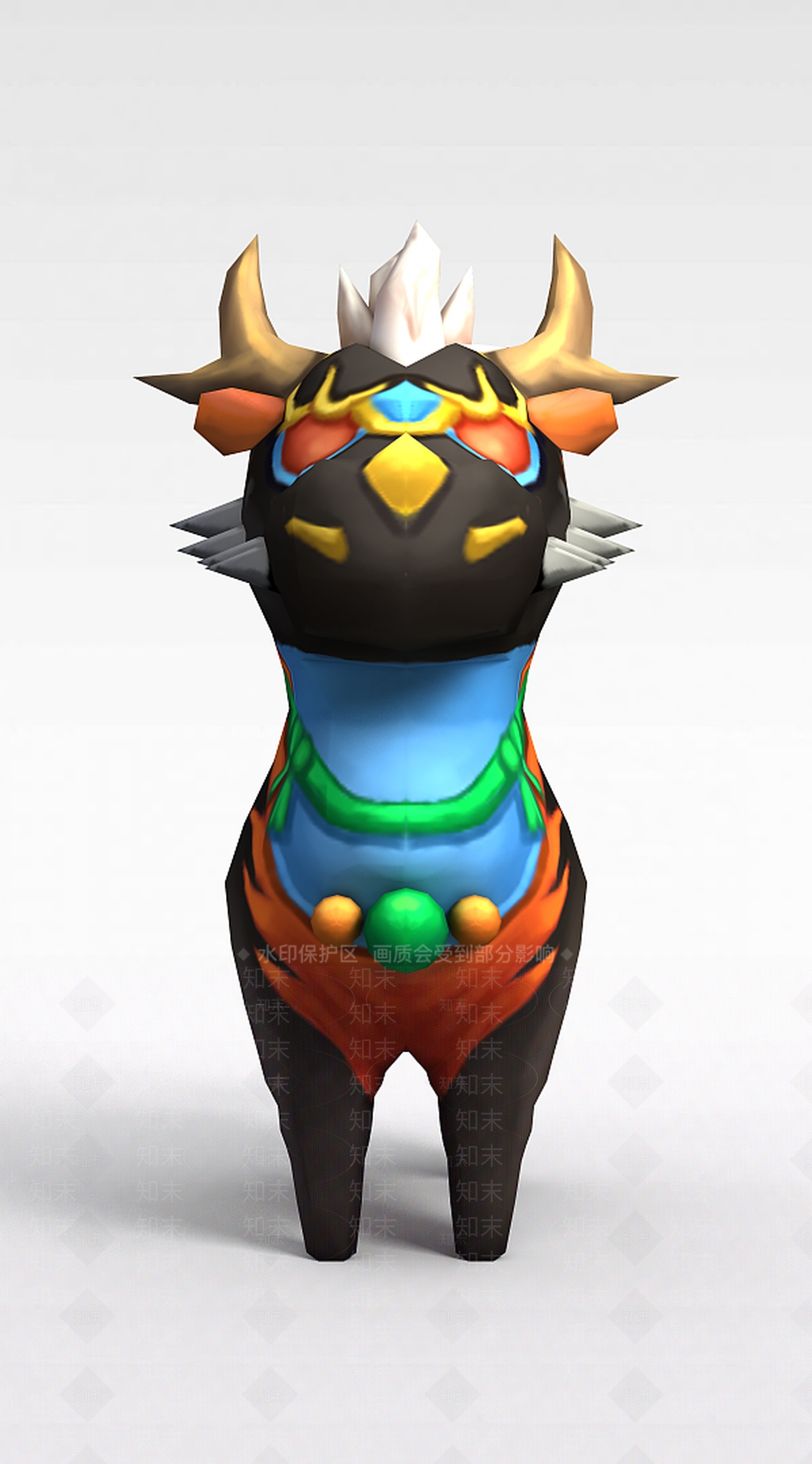 现代十二生肖马3D模型下载【ID:1198555050】