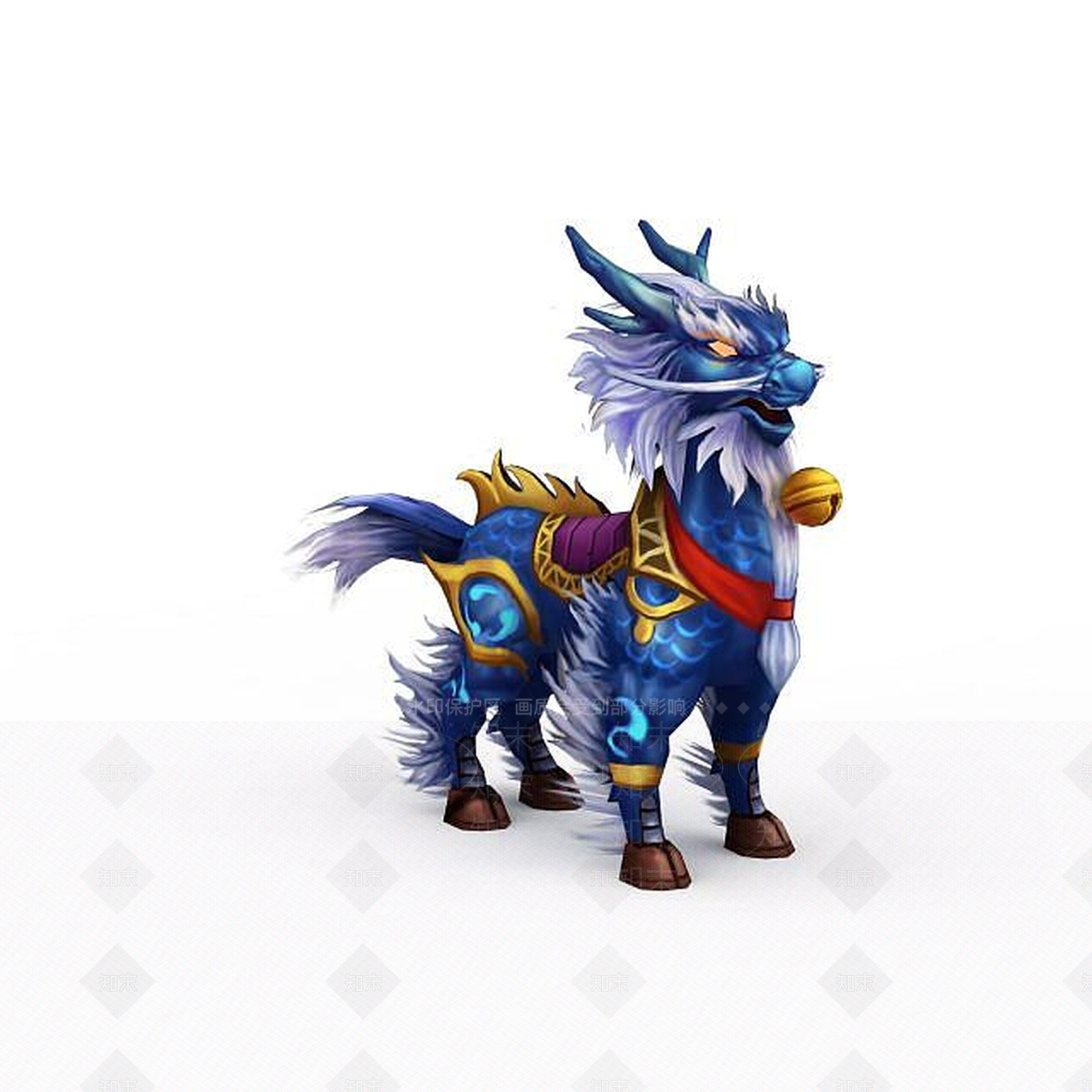 现代十二生肖龙3D模型下载【ID:1198555170】