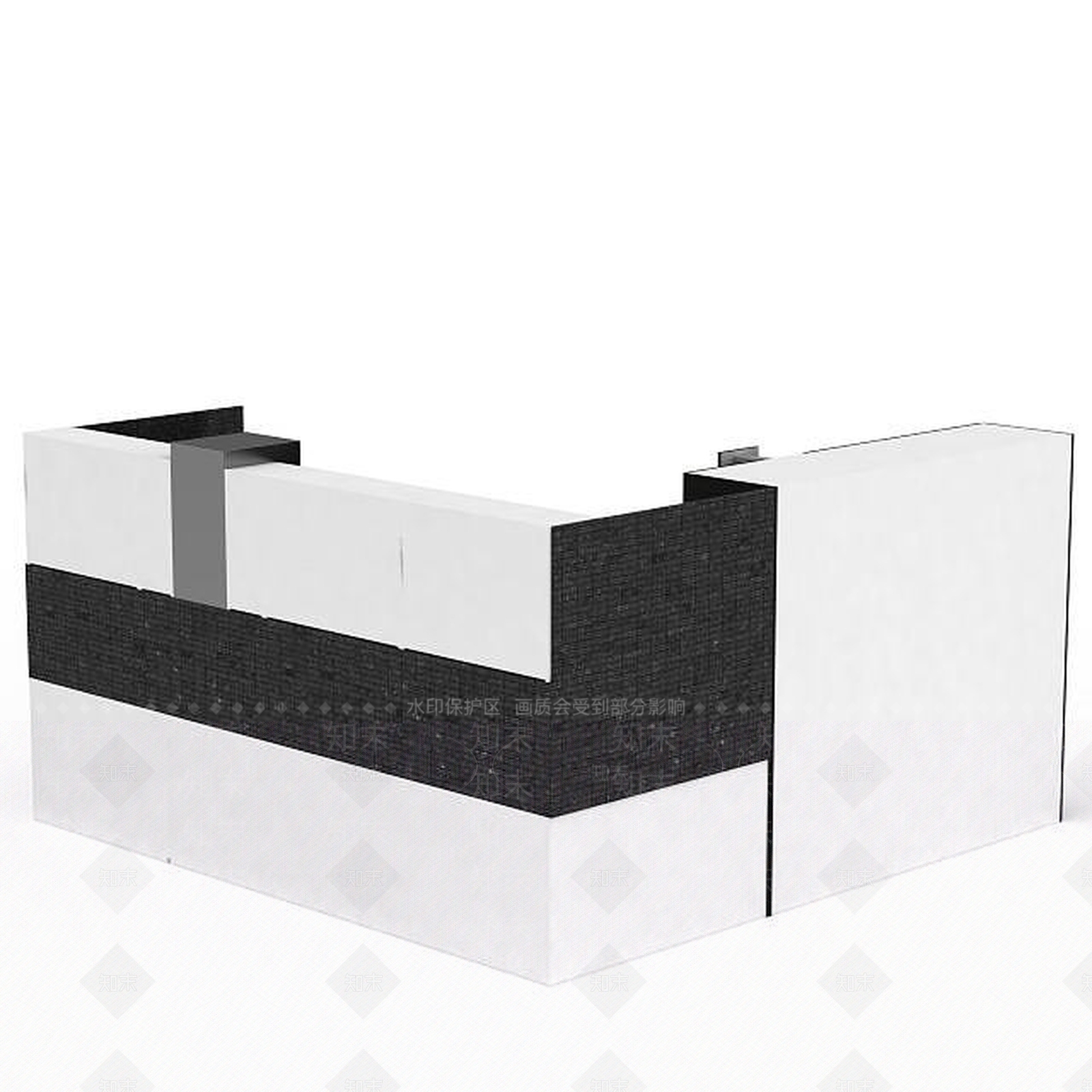 现代室内厨房家具3D模型下载【ID:1198555275】