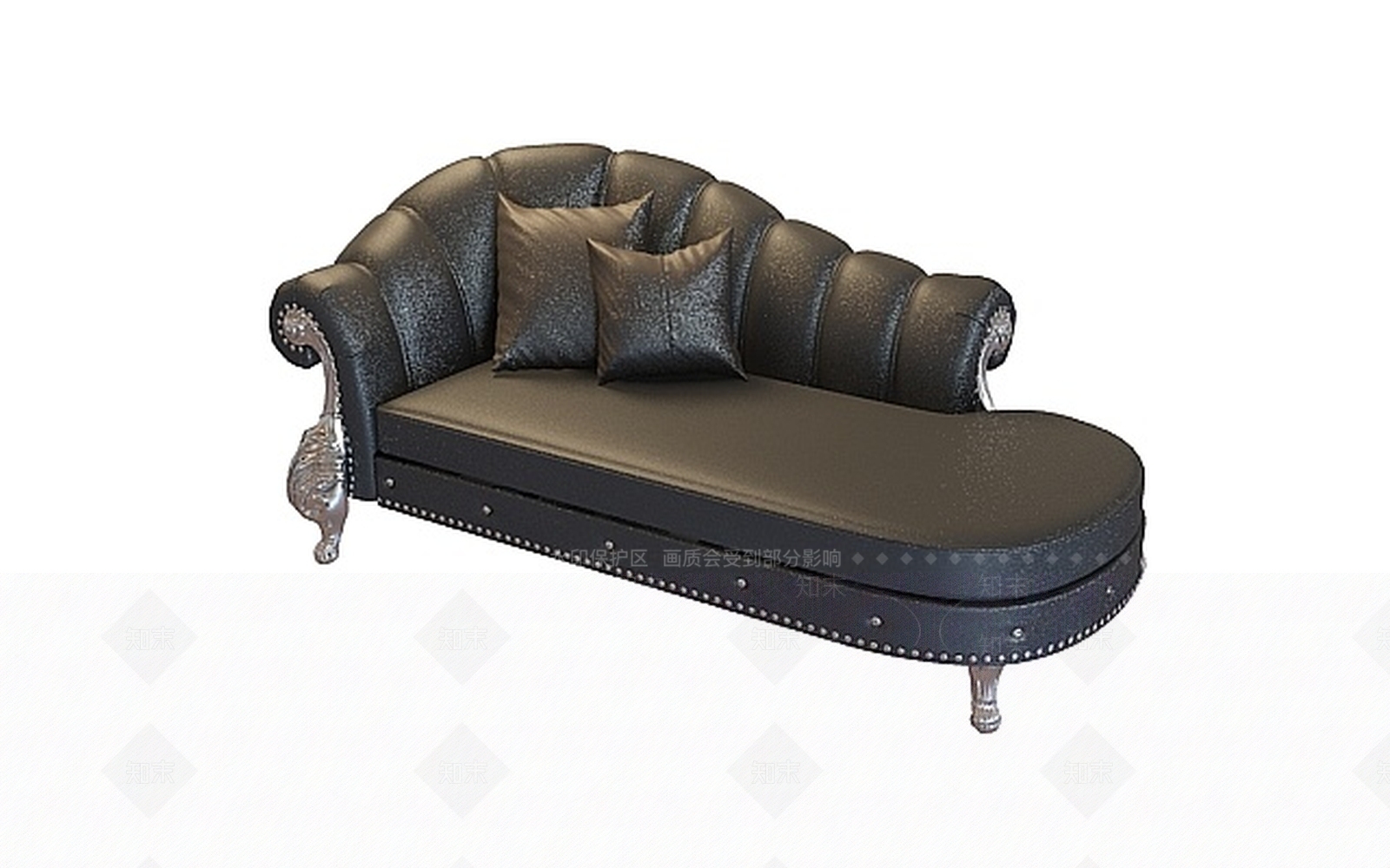 欧式古典欧式真皮沙发组合3D模型下载【ID:1198556230】
